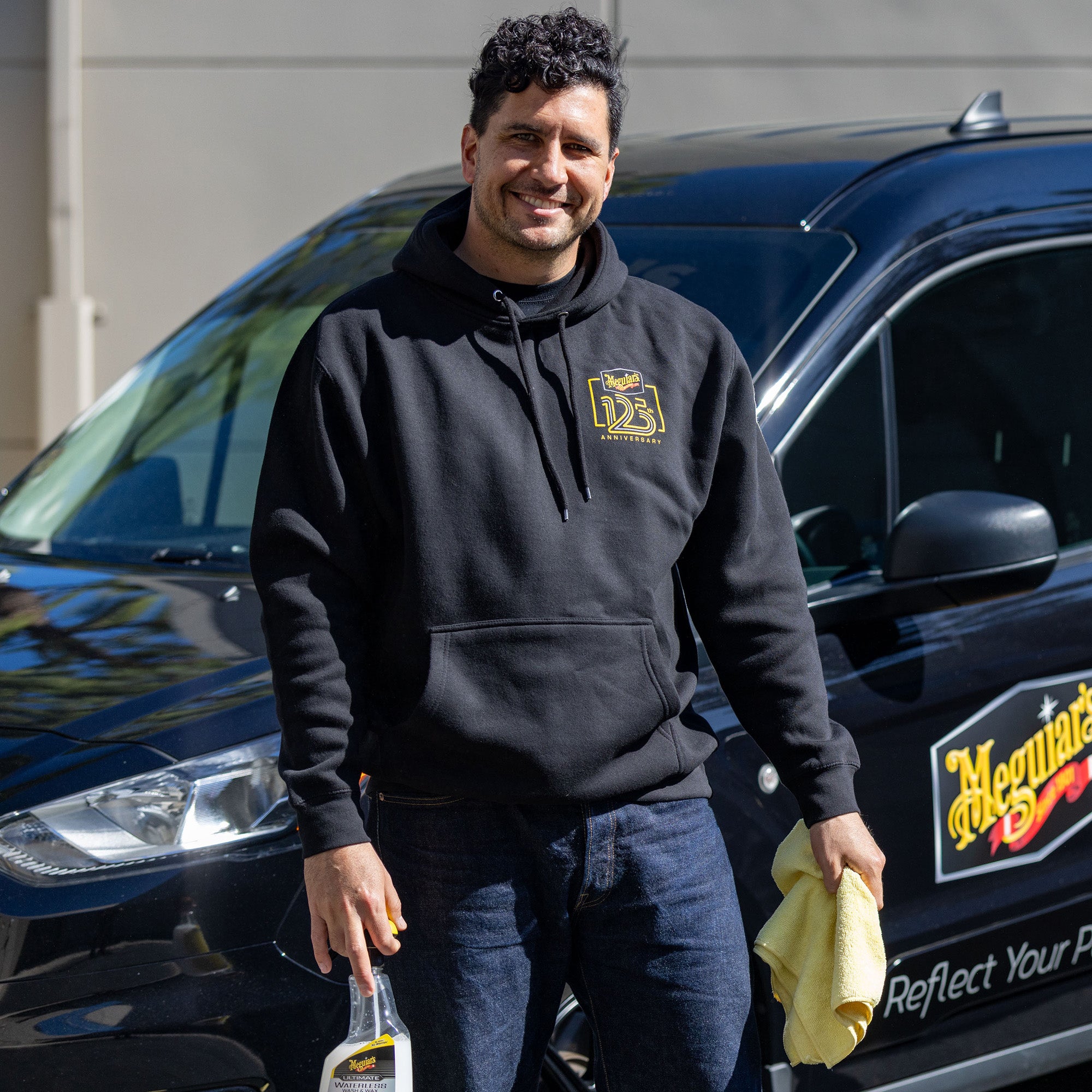 Meguiar's Logo Evolution Hoodie - Reflecting 125 Years of Passion