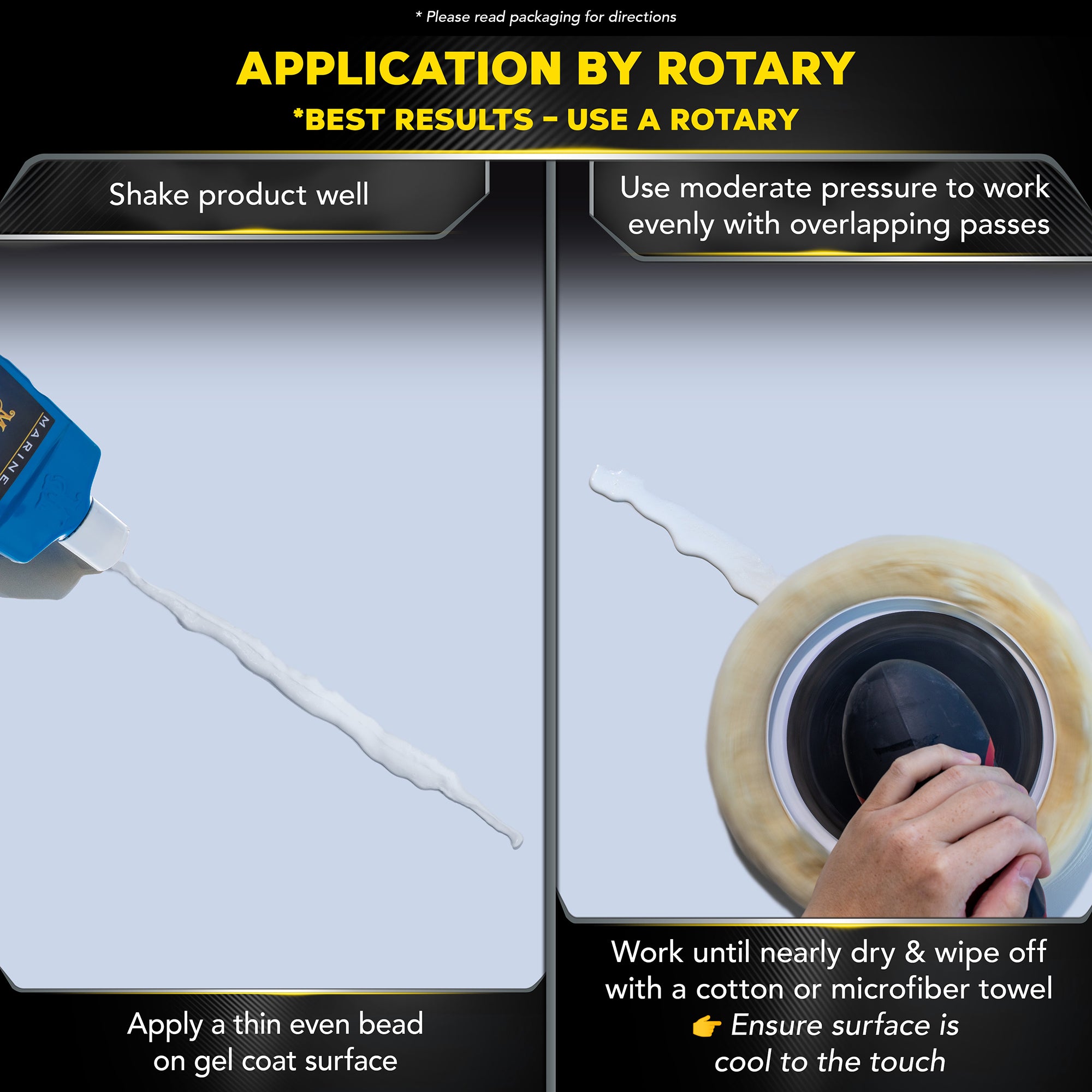 Meguiar's Marine/RV Mirror Glaze HD Oxidation Remover, #49 - 16 oz.