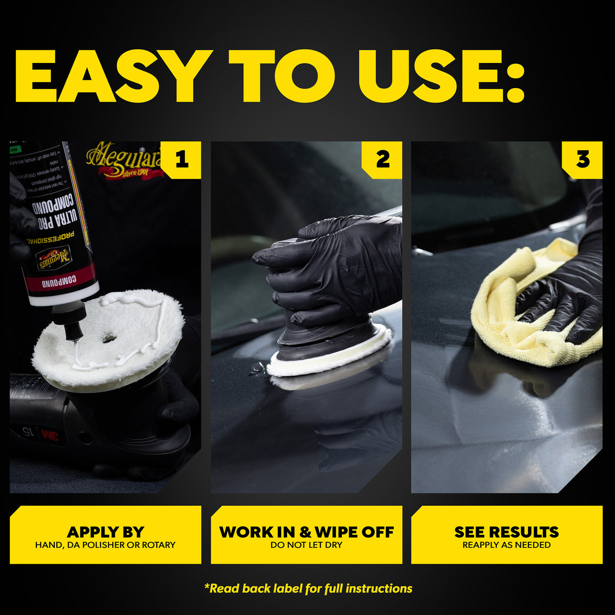 Meguiar's Professional Ultra Pro Speed Compound M110 - 16 oz