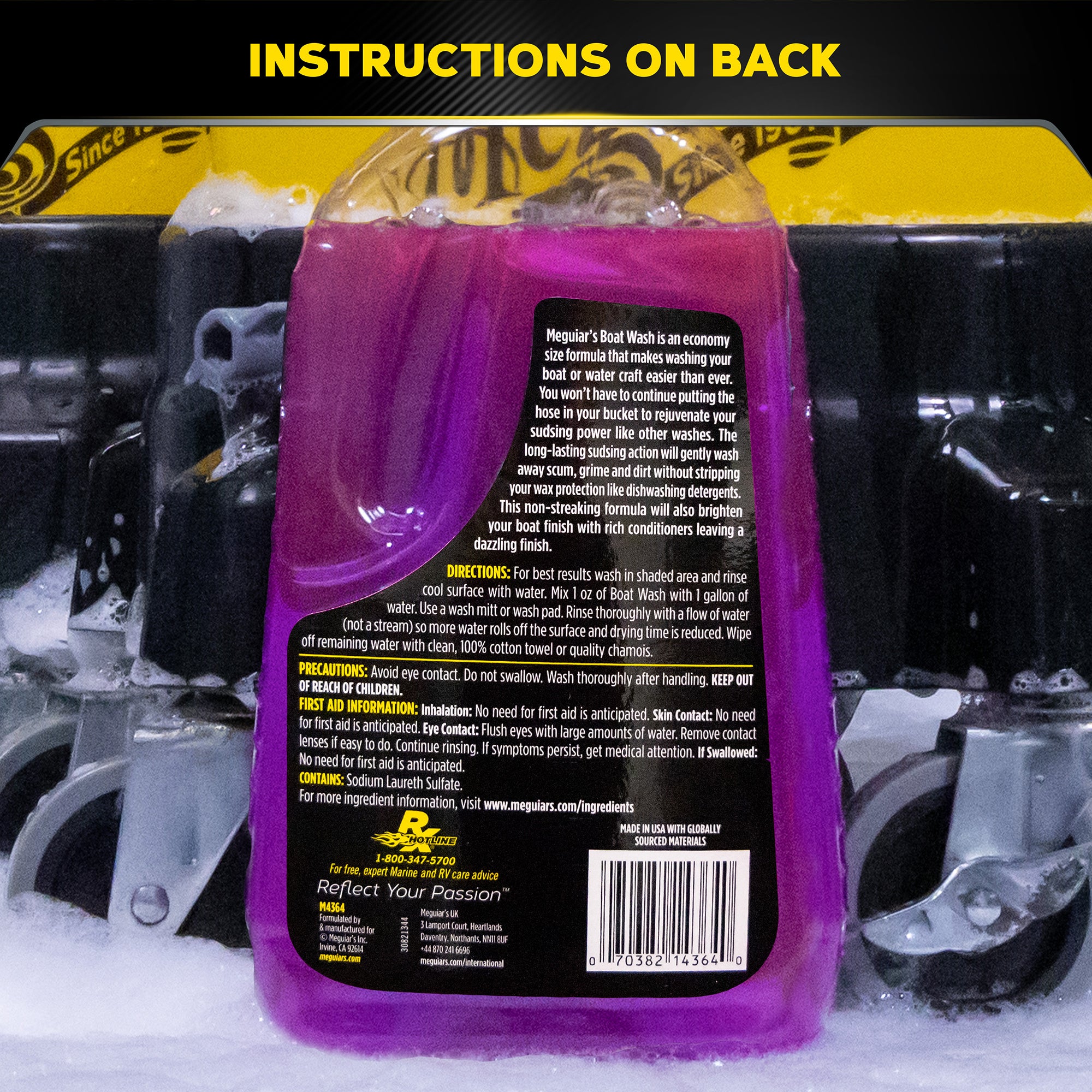 Meguiar's Marine/RV Wash, #43 - 64 oz.