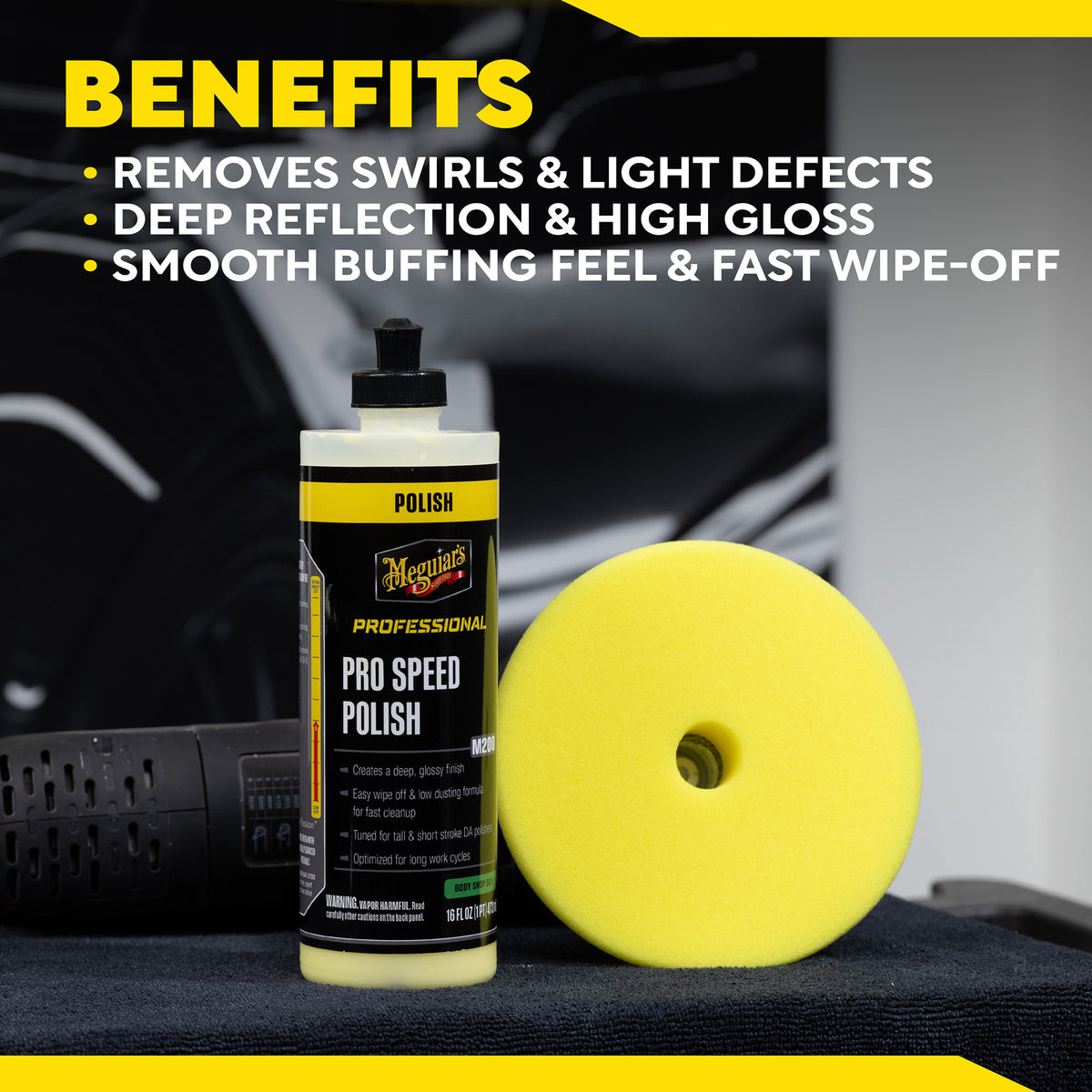Meguiar's Professional Pro Speed Polish M200 - 16 oz