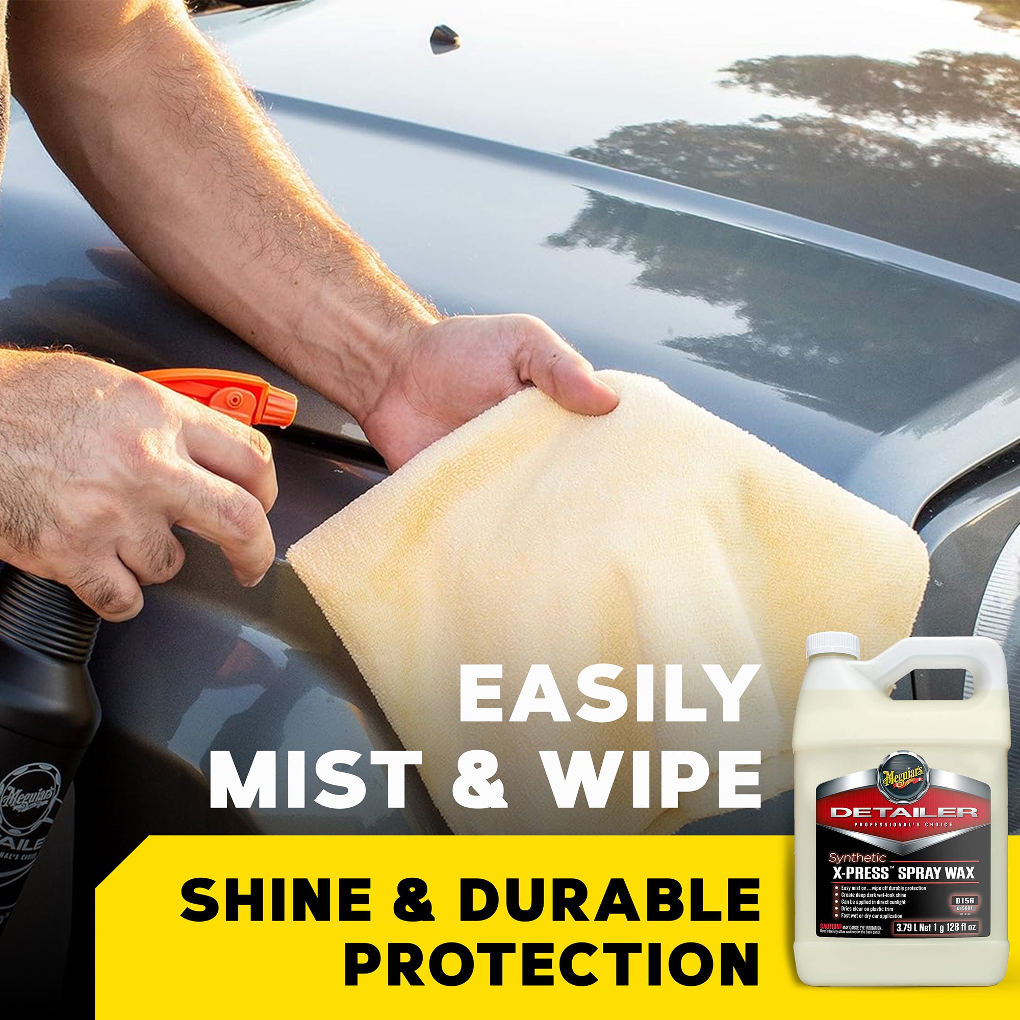 Meguiar's Synthetic X-Press Spray Wax, D156 - 1 gal.