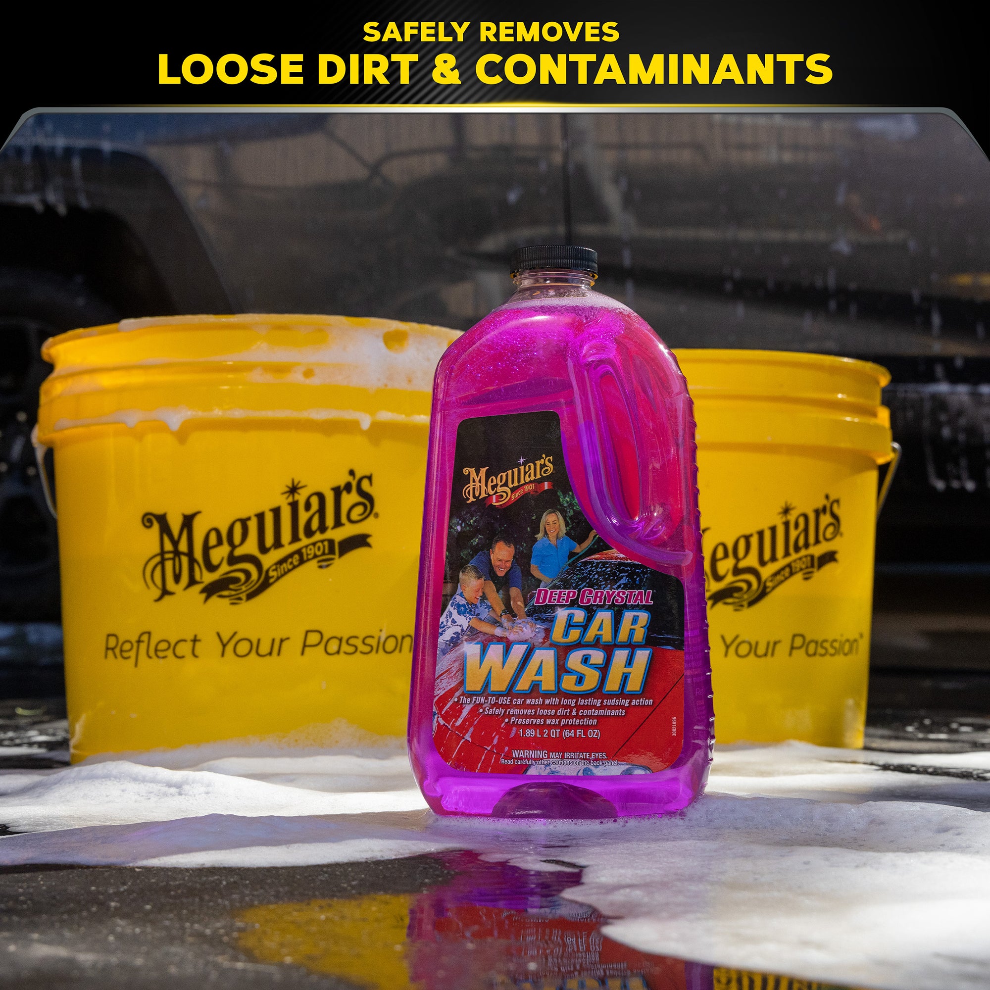 Meguiar's Deep Crystal Car Wash - 64 oz.