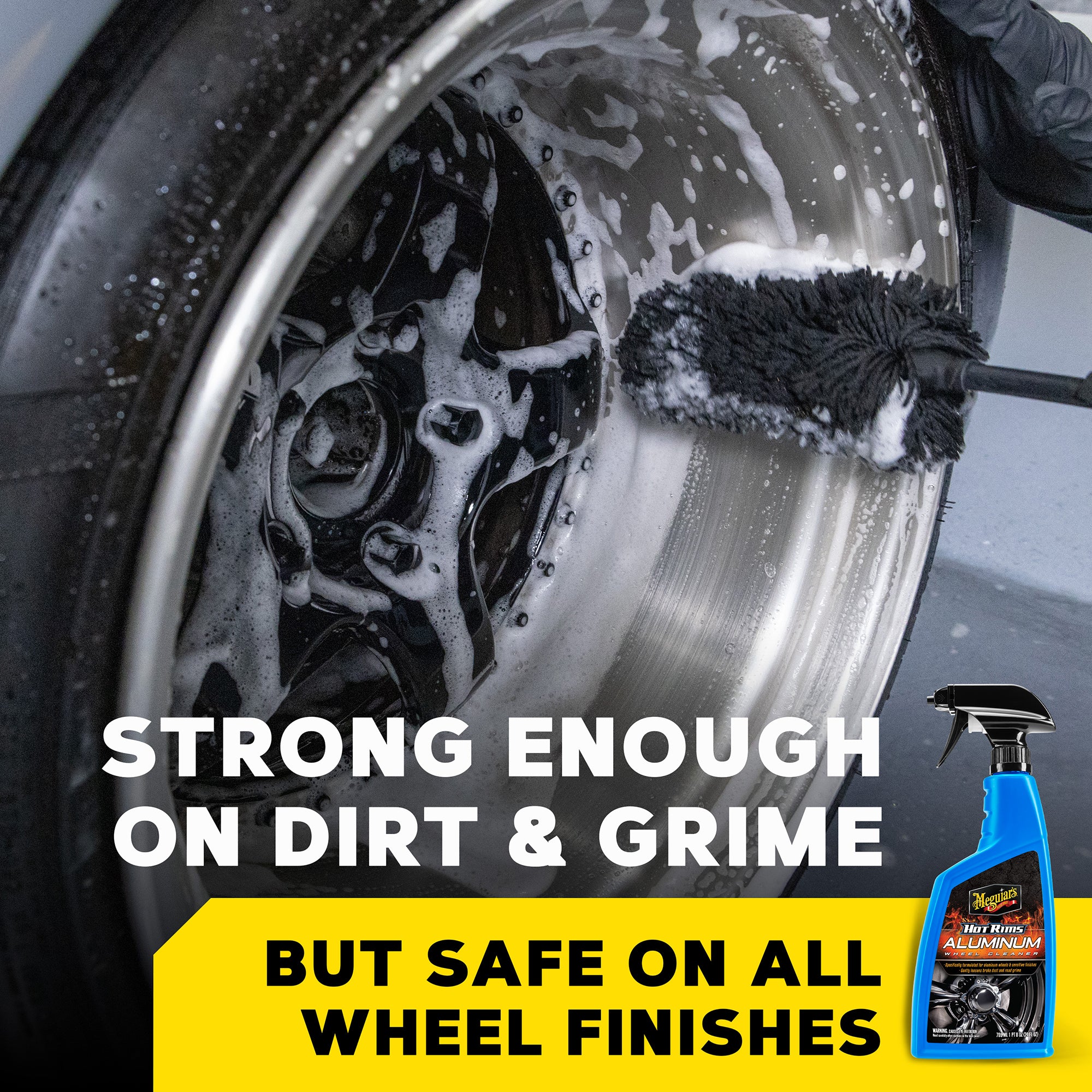 Meguiar's Hot Rims Aluminum Wheel Cleaner - 24 oz.