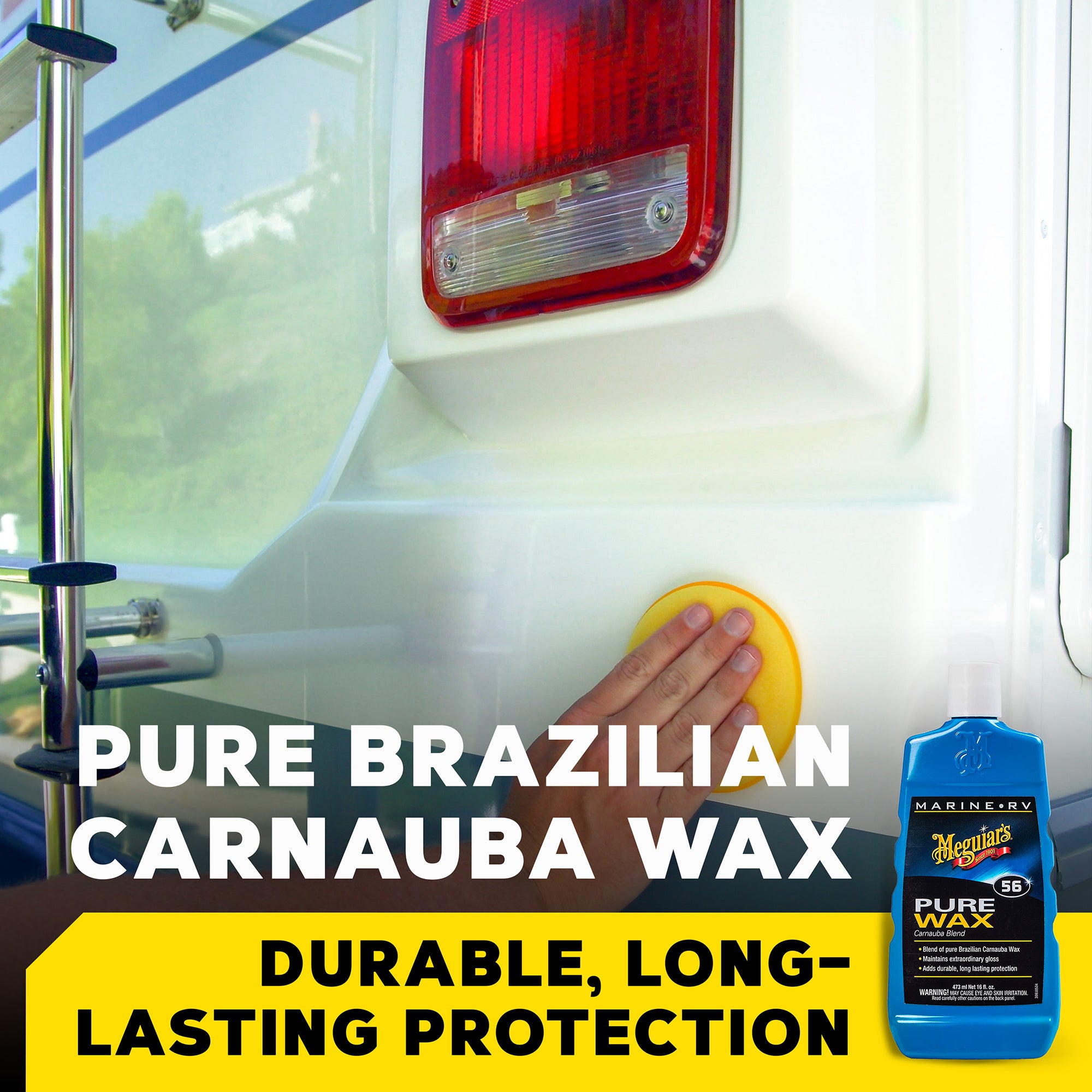 Meguiar's Marine/RV Pure Wax, #56 - 16 oz.