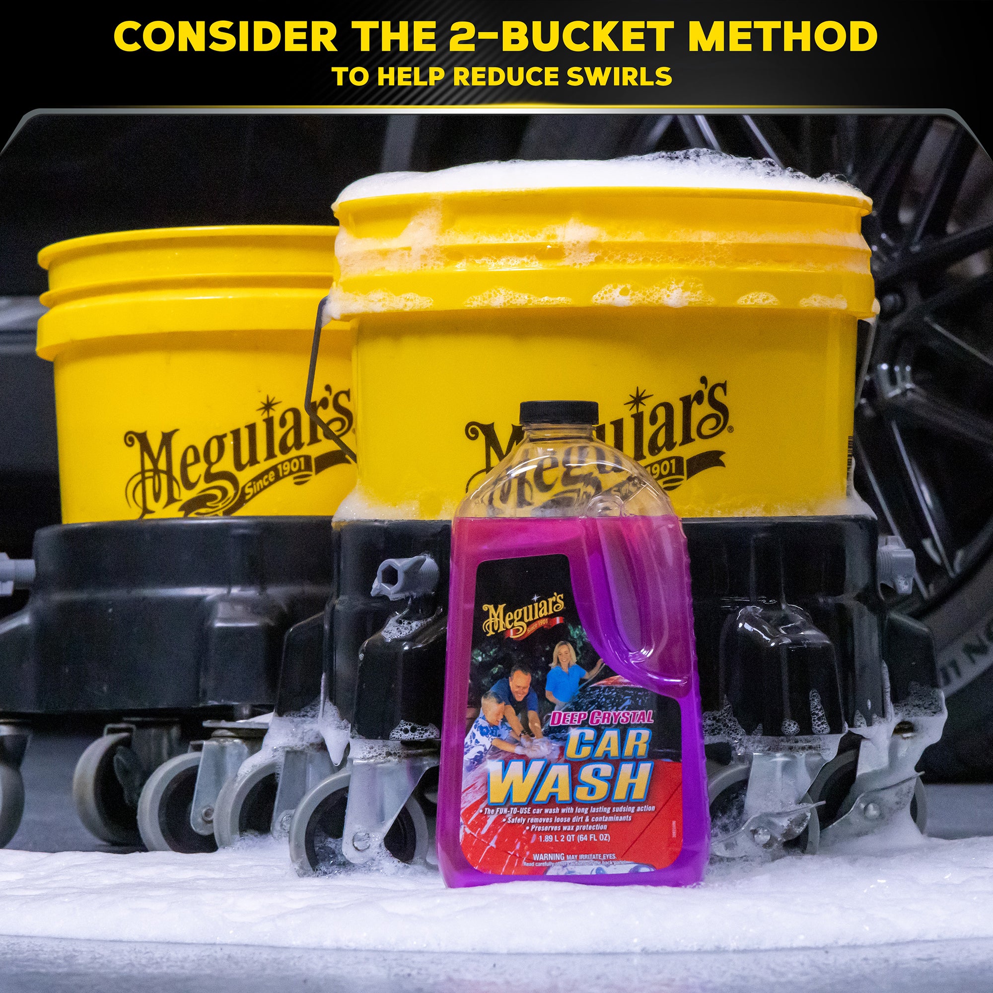 Meguiar's Deep Crystal Car Wash - 64 oz.