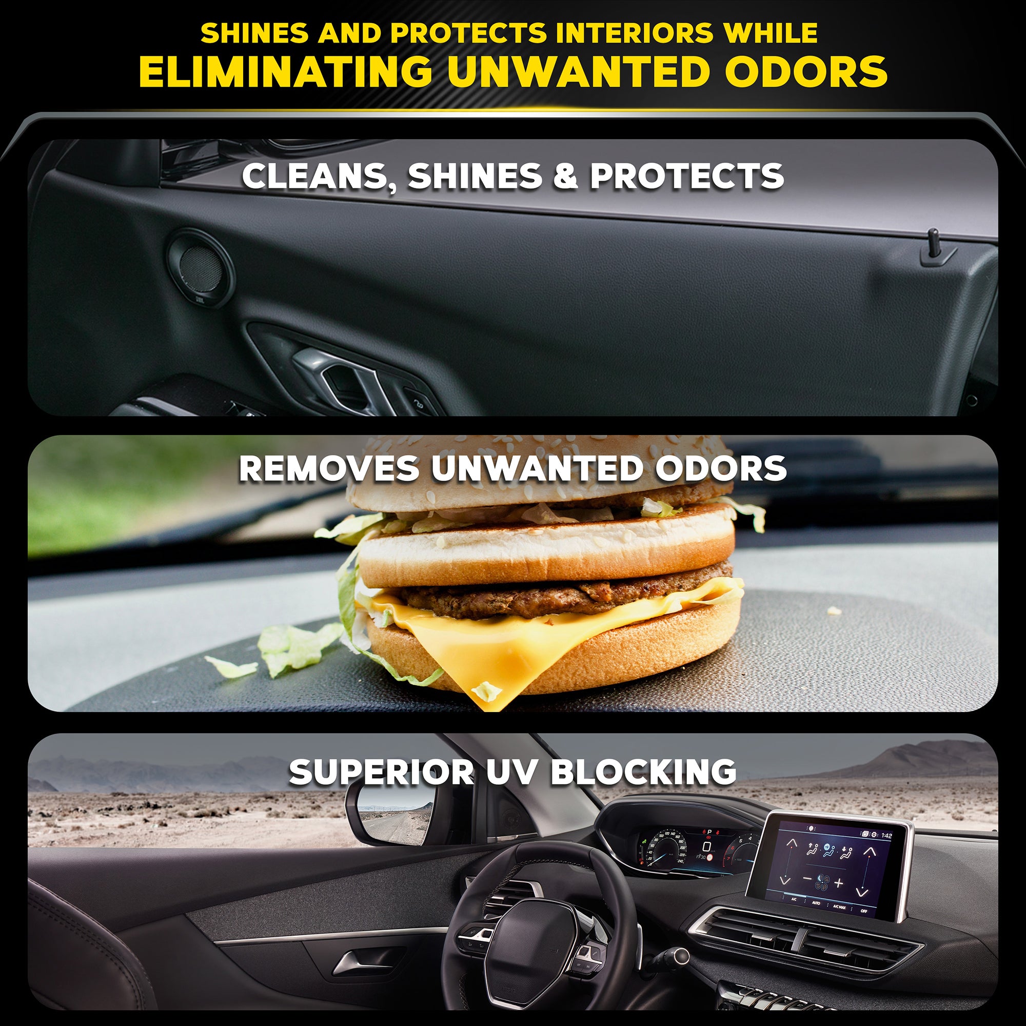 Meguiar's New Car Scent Interior Protectant Wipes - 25 Wipes