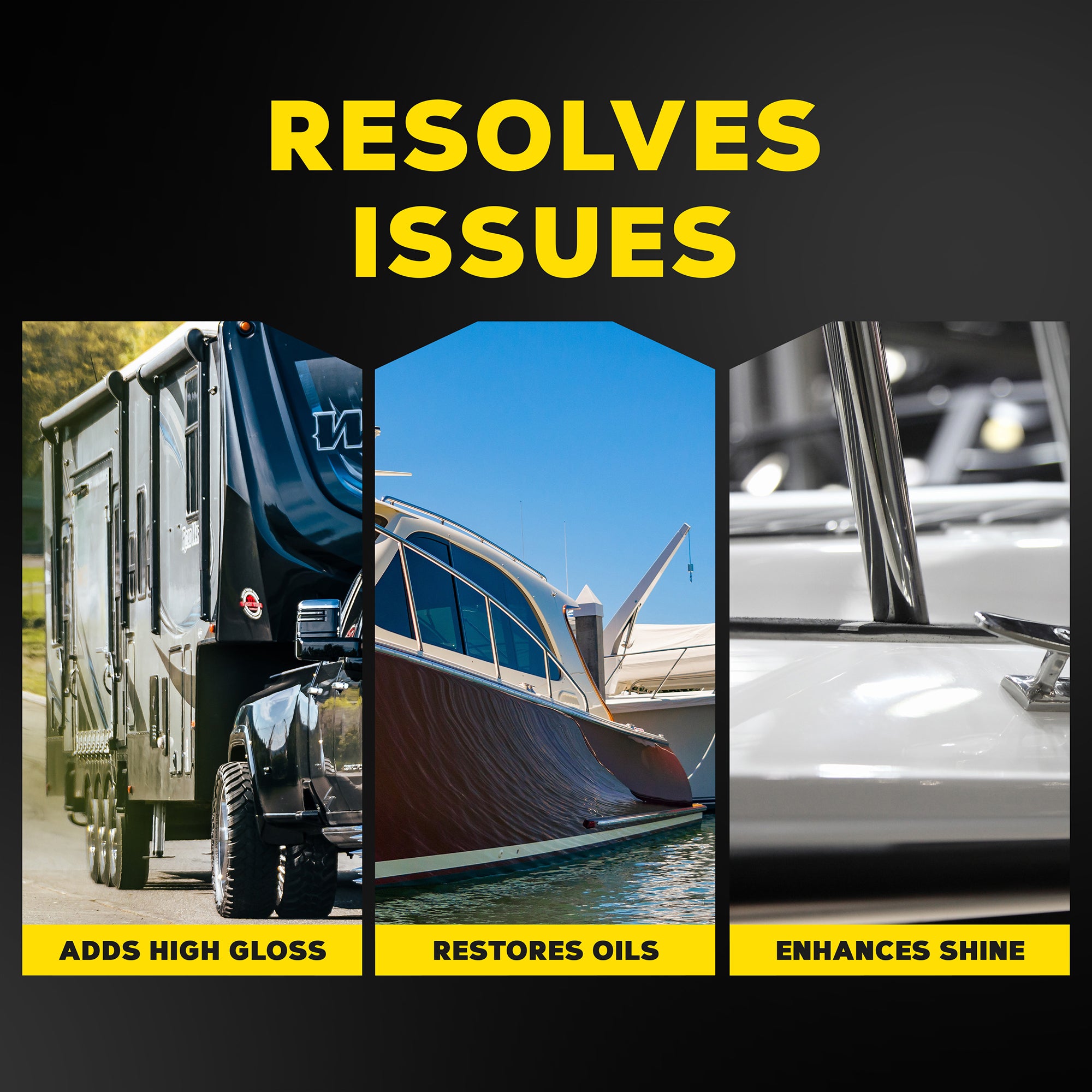 Meguiar's Marine/RV Polish & Gloss Enhancer, #45 - 16 oz.