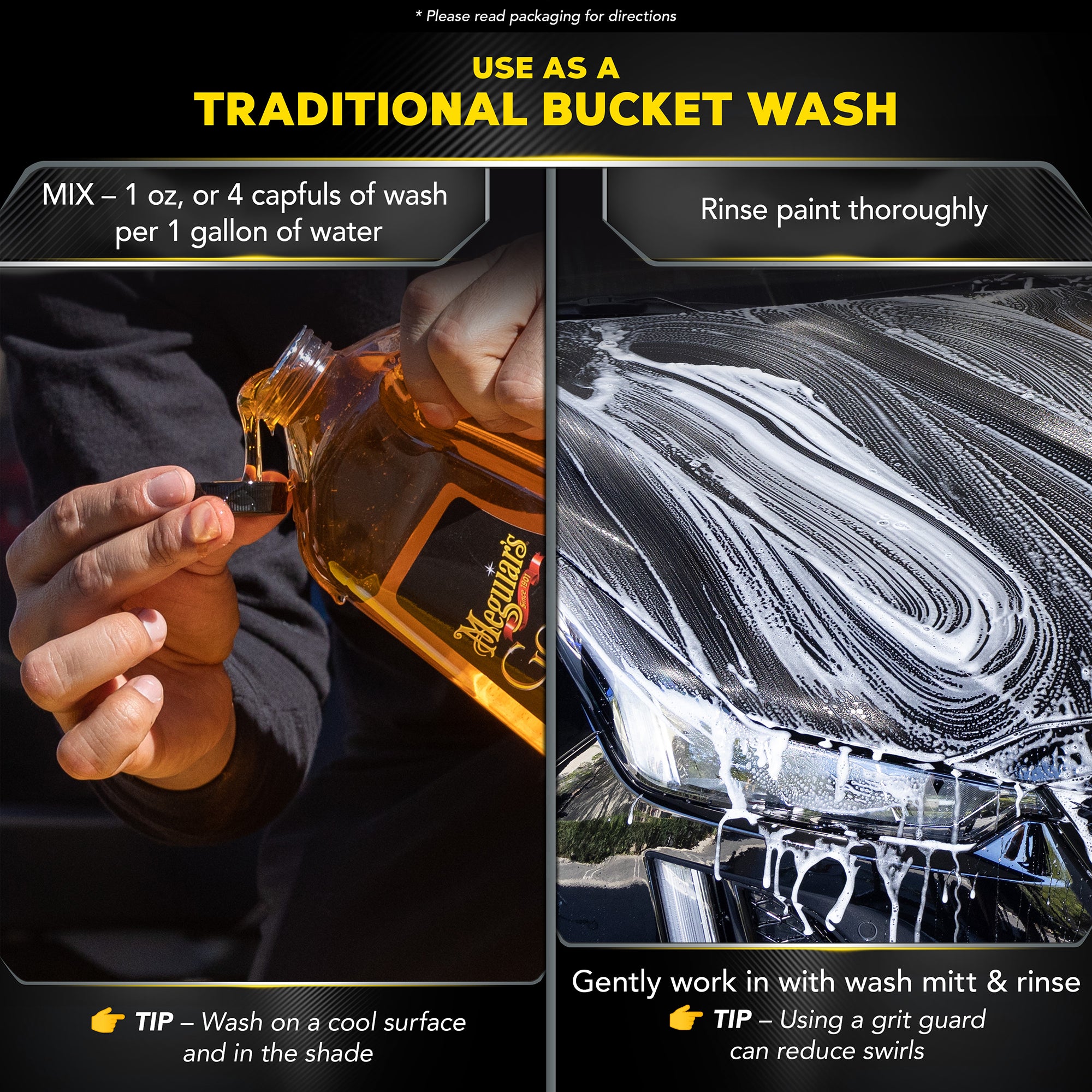Meguiar's Gold Class Car Wash Shampoo & Conditioner - 64 oz.