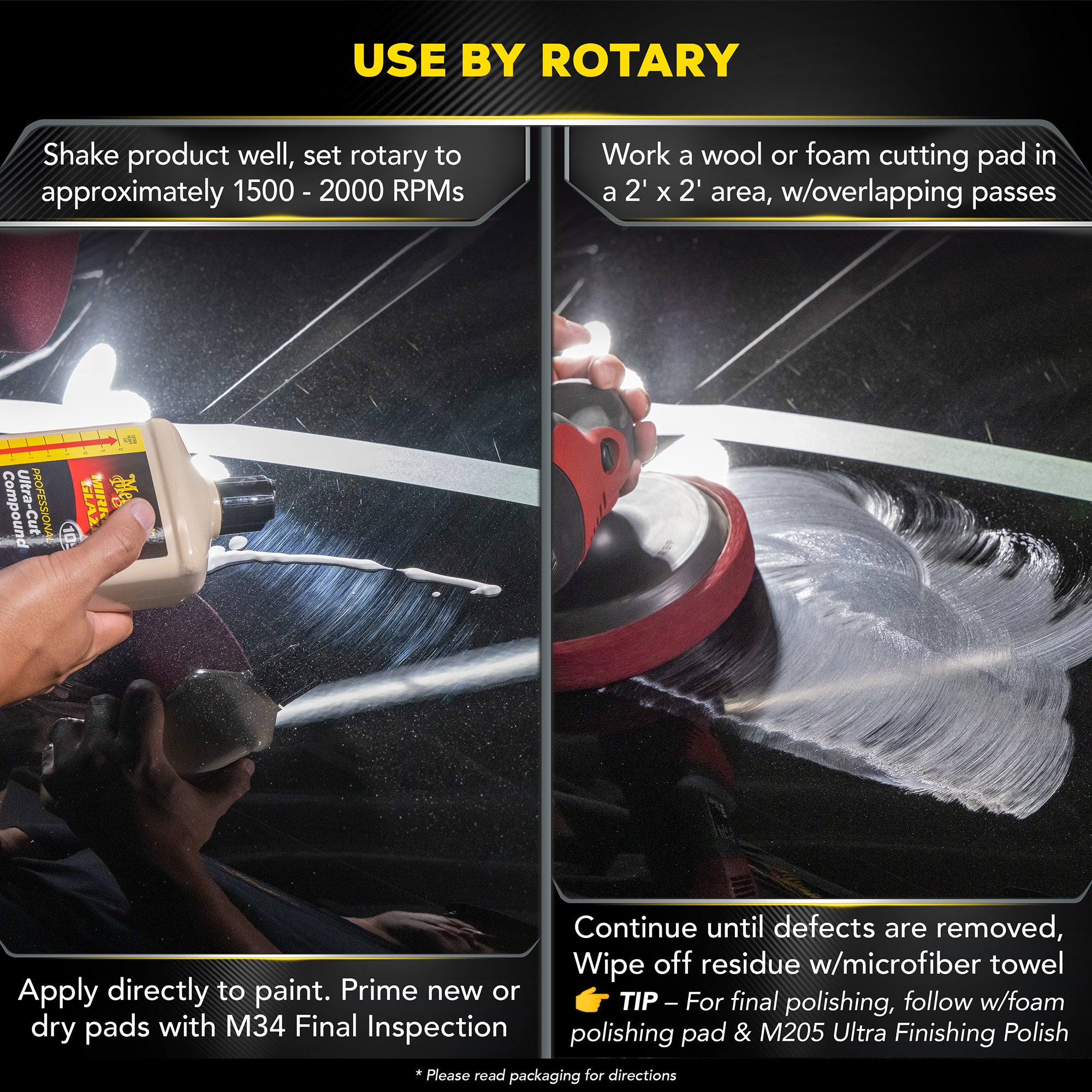 Meguiar's Ultra Cut Compound, M105 - 32 oz.