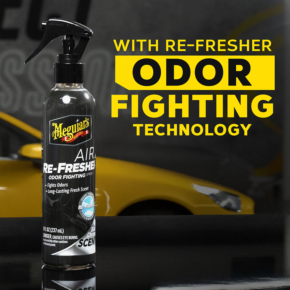 Meguiar's Black Chrome Air Refresher Trigger - 8 oz.