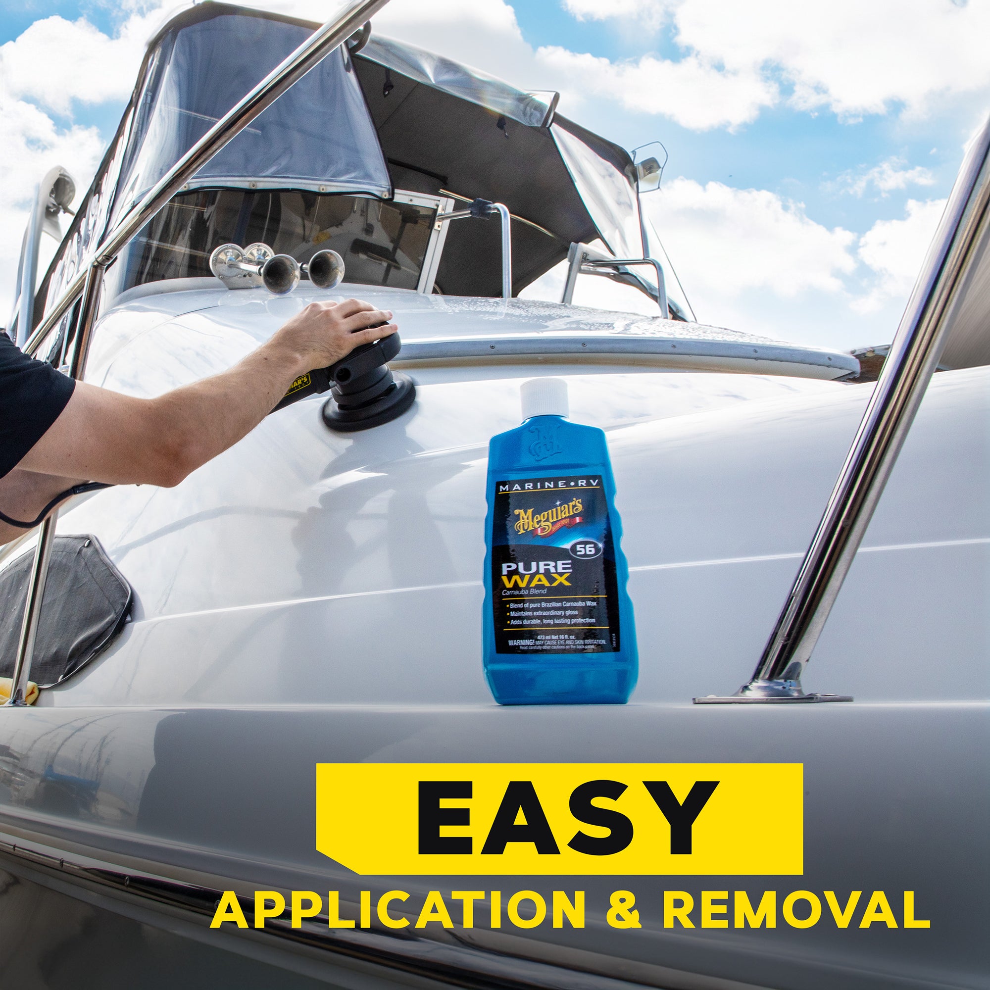 Meguiar's Marine/RV Pure Wax, #56 - 16 oz.