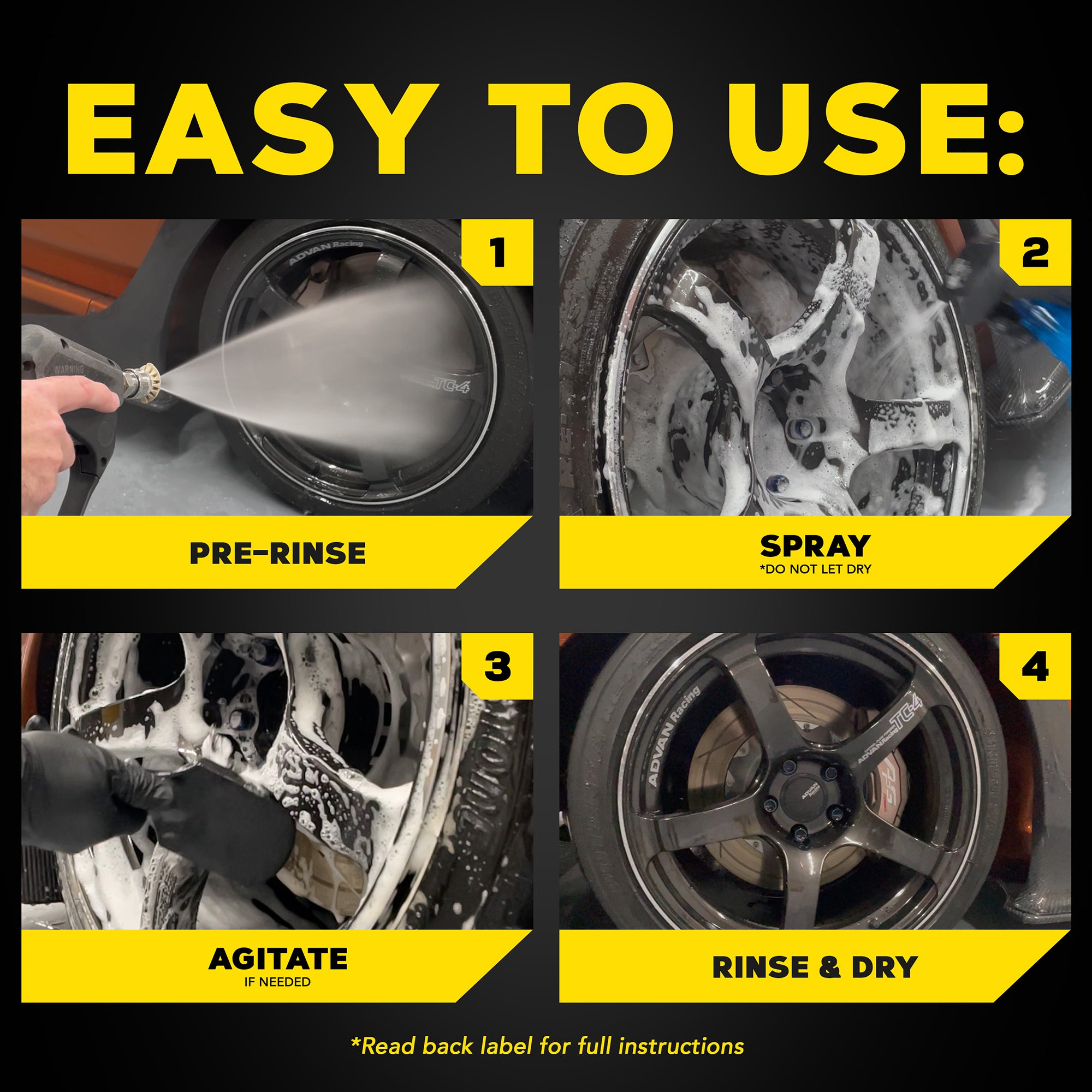 Meguiar's Hot Rims Aluminum Wheel Cleaner - 24 oz.