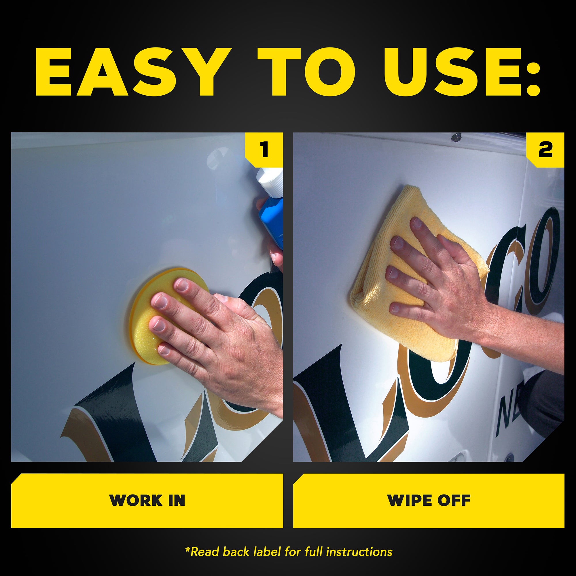 Meguiar's Marine/RV One Step Cleaner Wax, #50 - 1 gal.