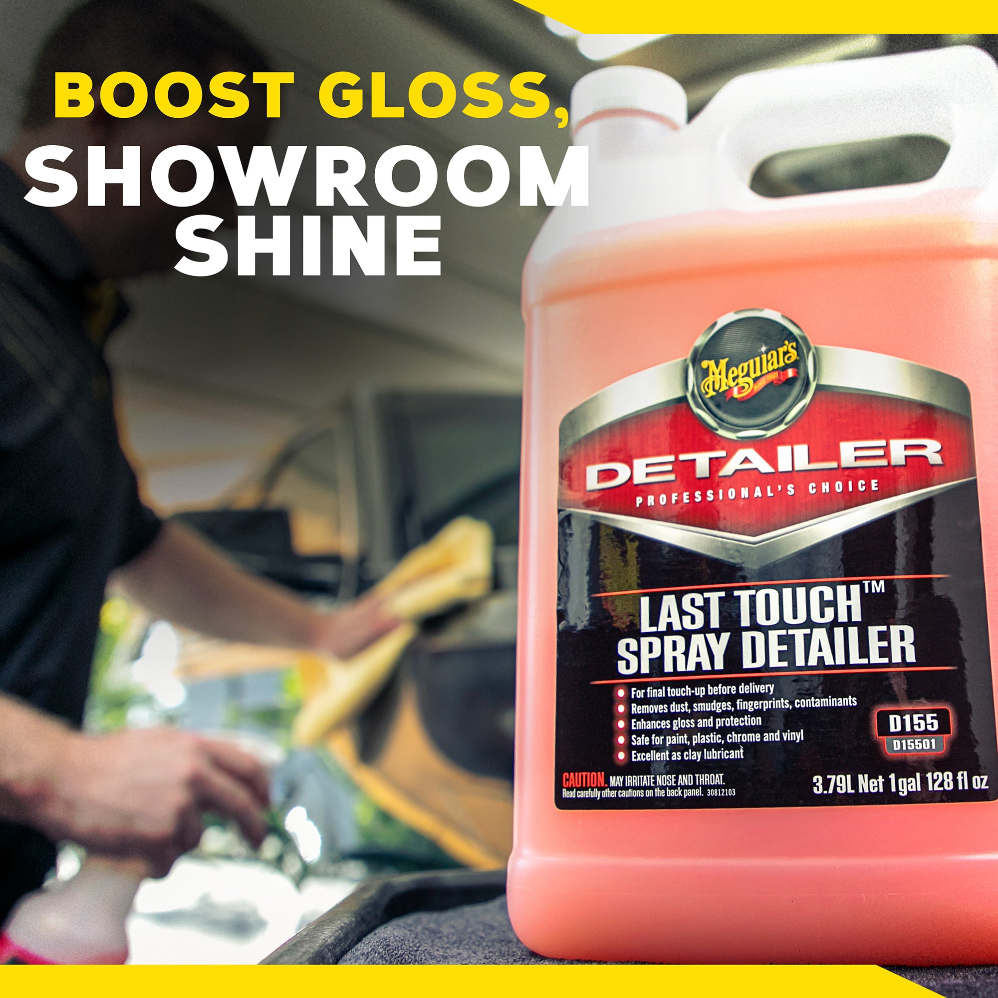 Meguiar's Last Touch Spray Detailer, D155 - 1 gal.