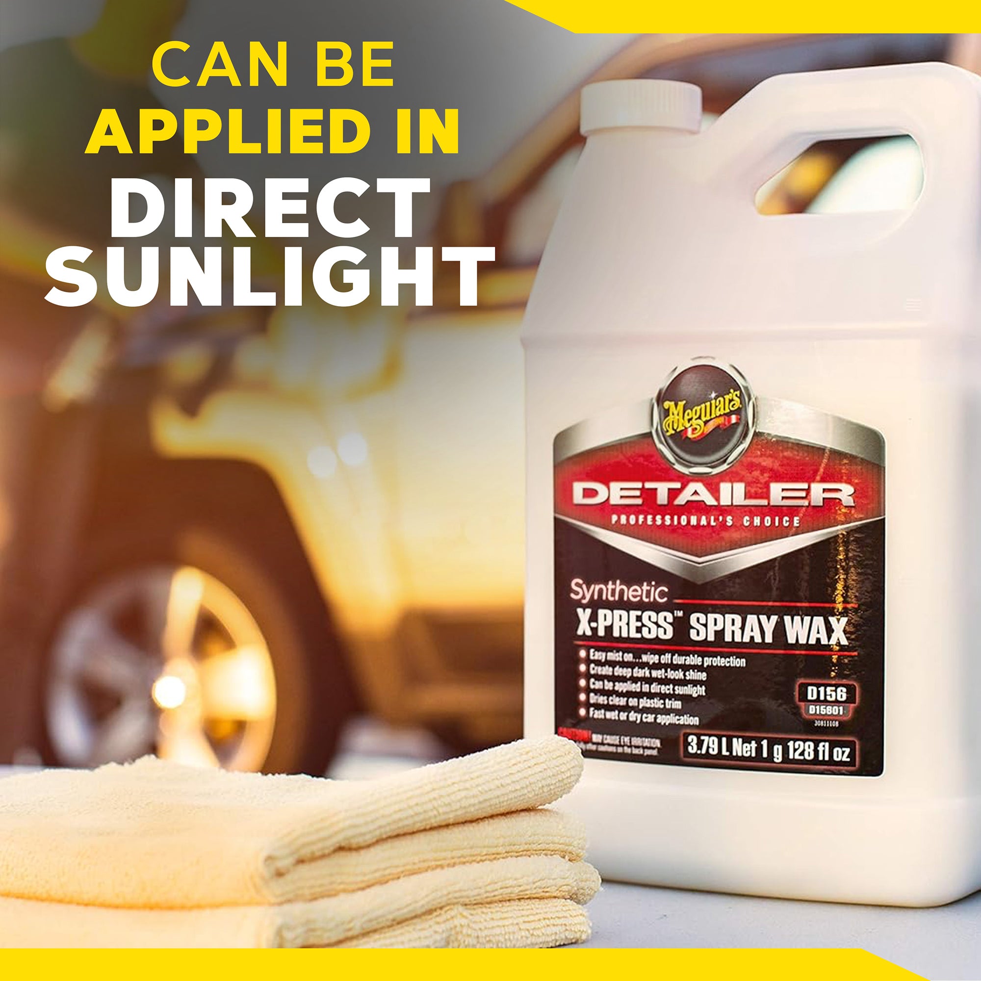 Meguiar's Synthetic X-Press Spray Wax, D156 - 1 gal.