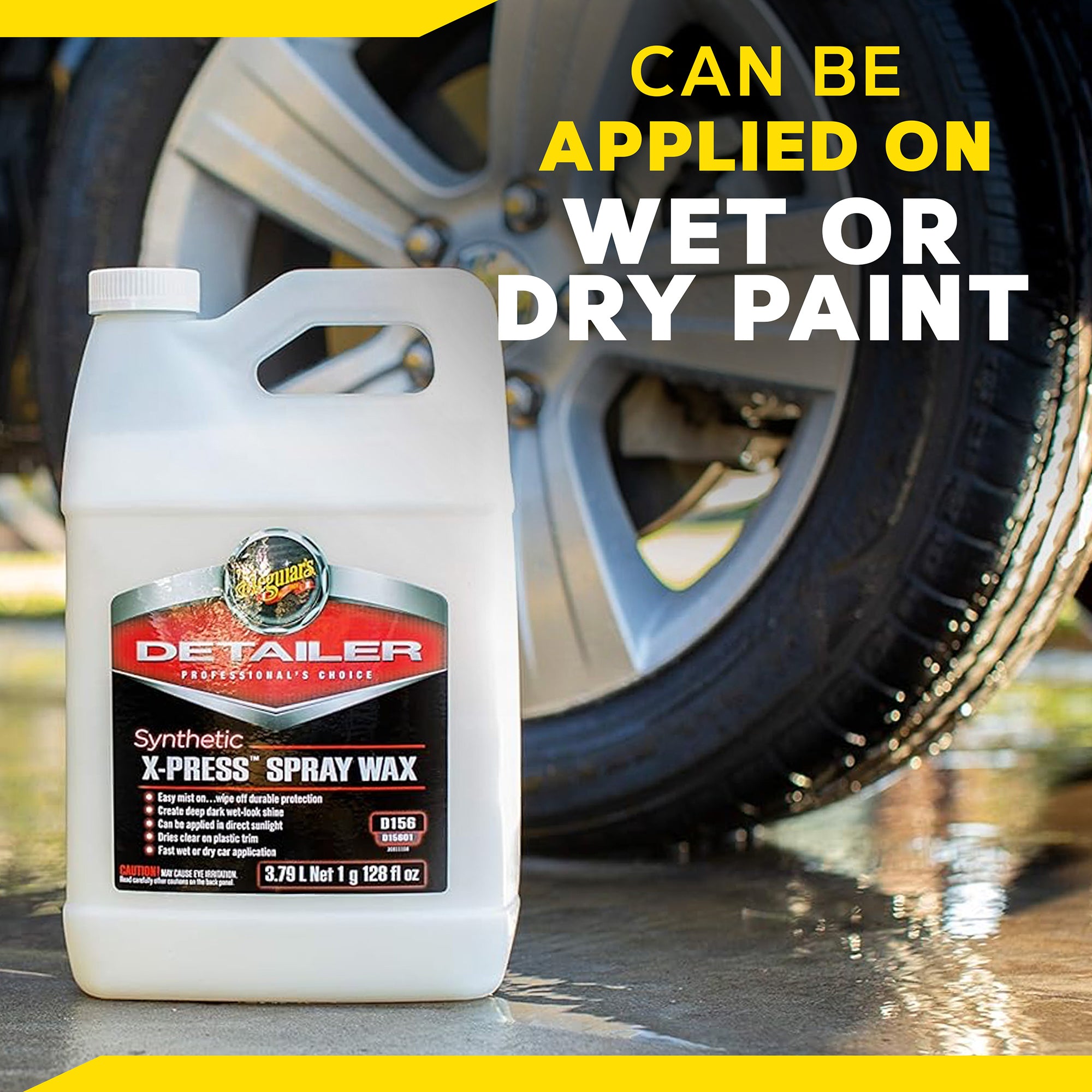 Meguiar's Synthetic X-Press Spray Wax, D156 - 1 gal.