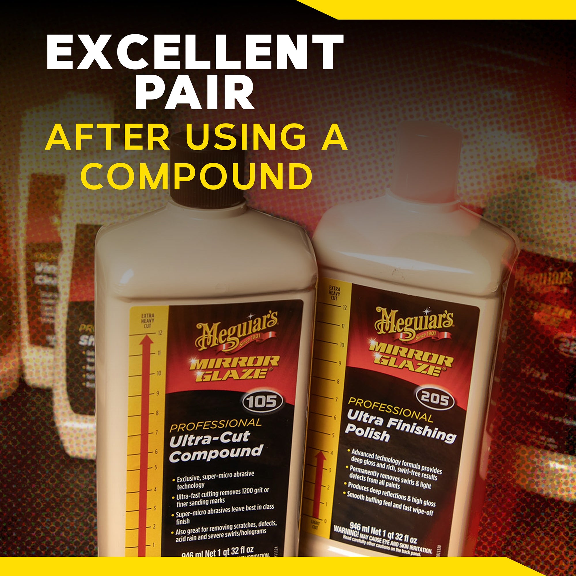 Meguiar's Ultra Finishing Polish, M205 - 32 oz.