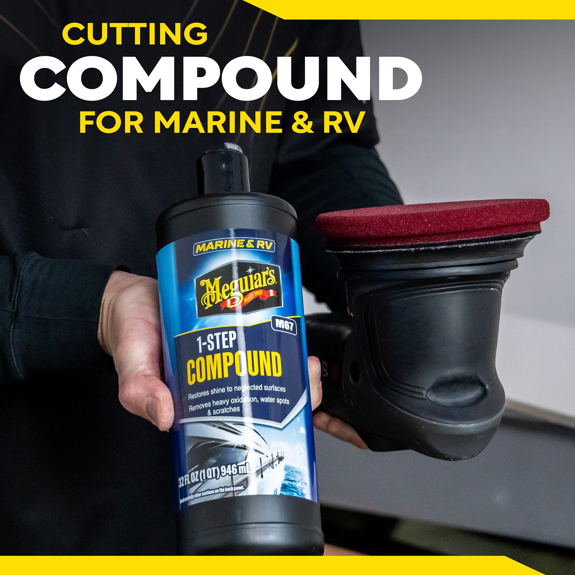 Meguiar's Marine/RV One Step Compound, #67 - 1 gal.