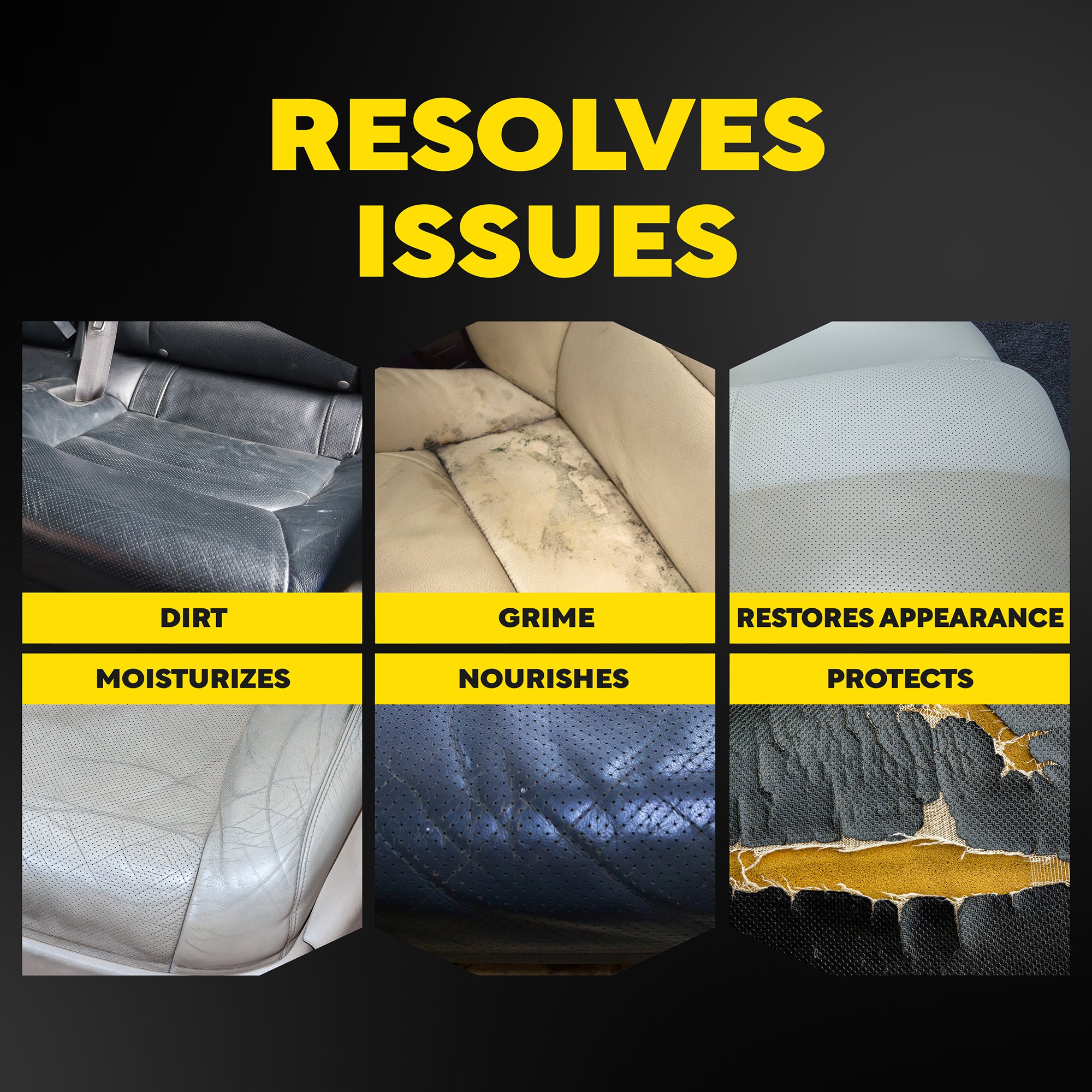 Meguiar's Quik Solutions Leather Care Kit