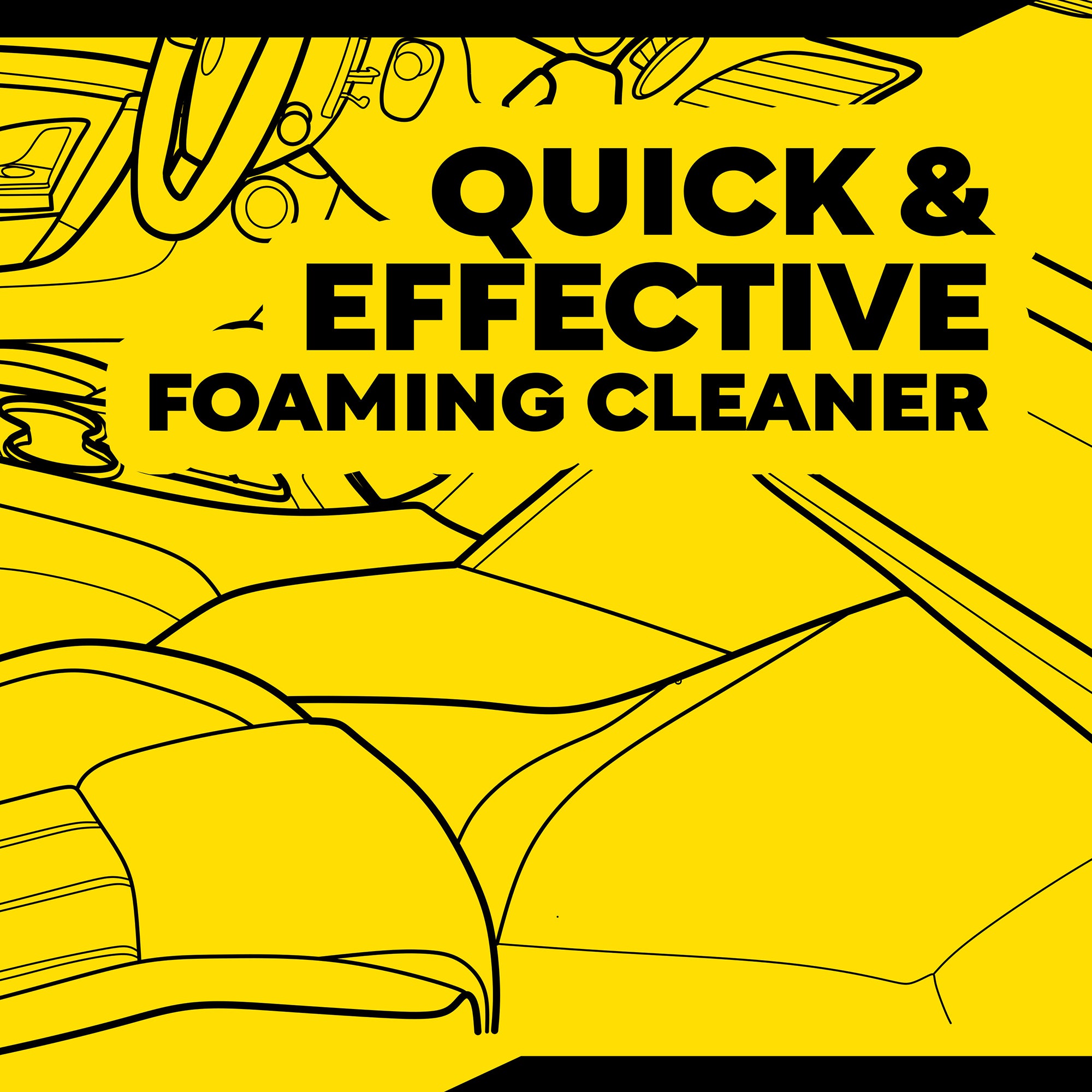 Meguiar's Foaming Floor Mat + Carpet Cleaner - 16 oz.