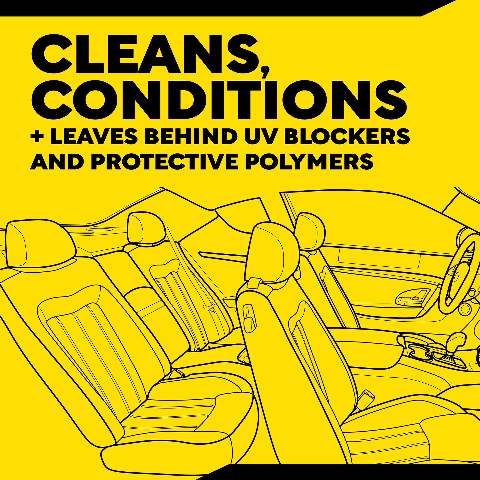 Meguiar's Quik Solutions Leather Care Kit