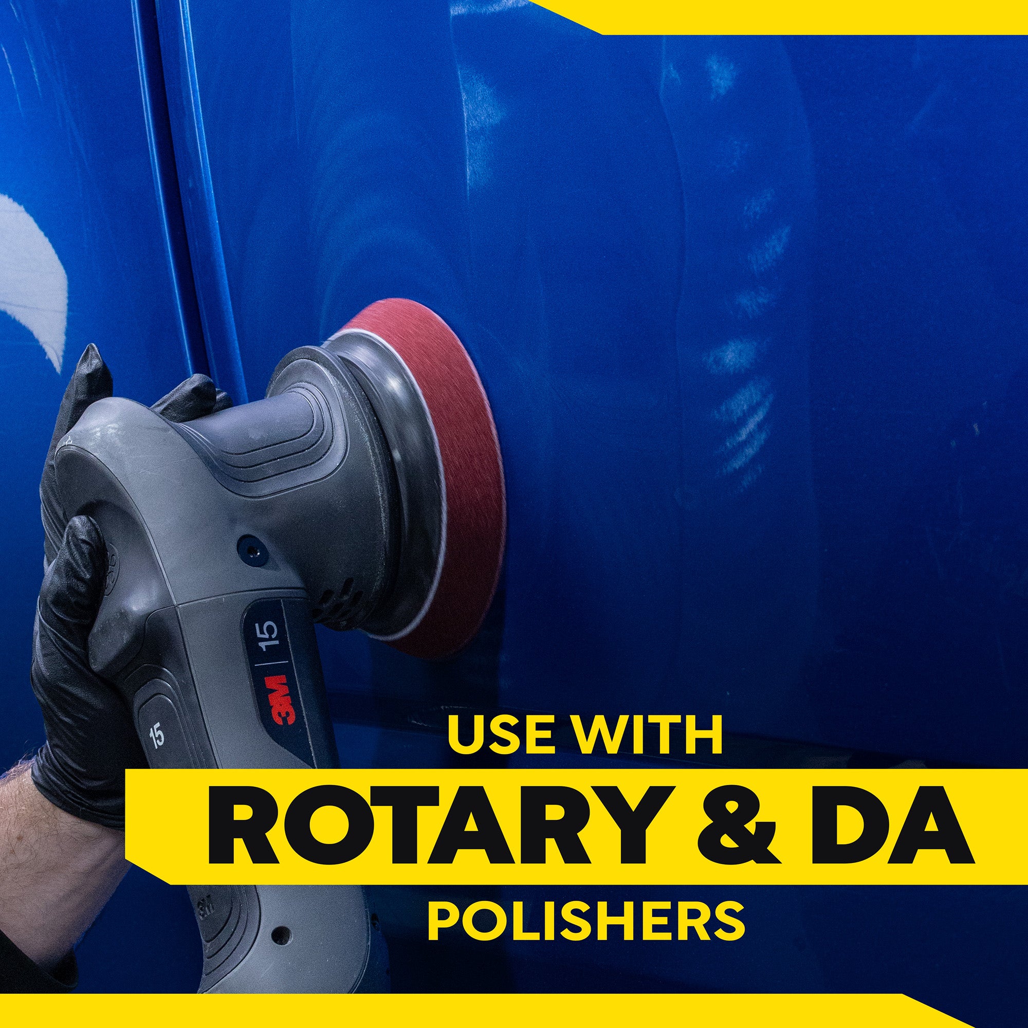 Meguiar's Professional Foam Compounding Pads, M5CFP2 - 5", Red (2 pack)