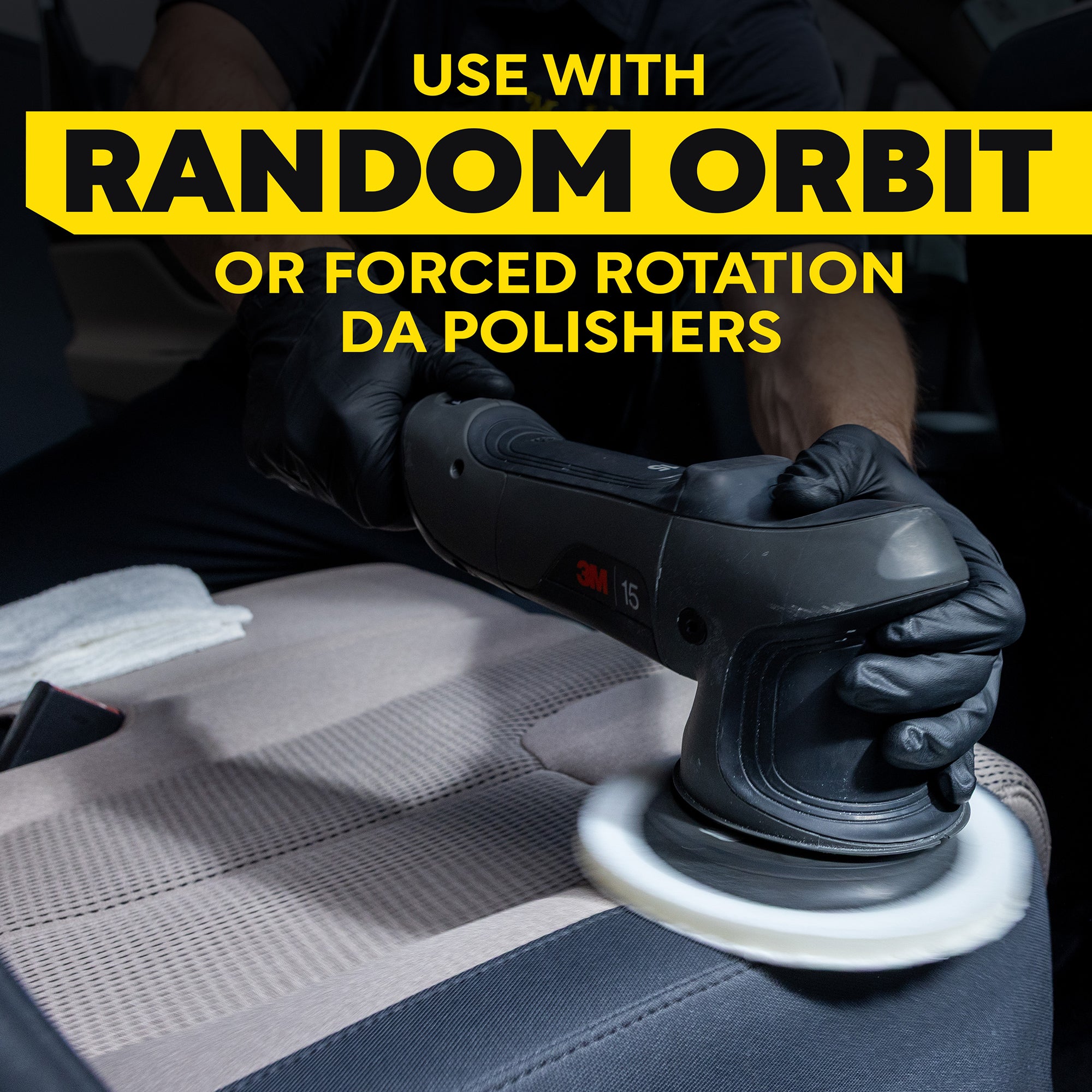 Meguiar's Professional Ultra Universal Microfiber Pads, M6MFP2 - 6" (2 pack)