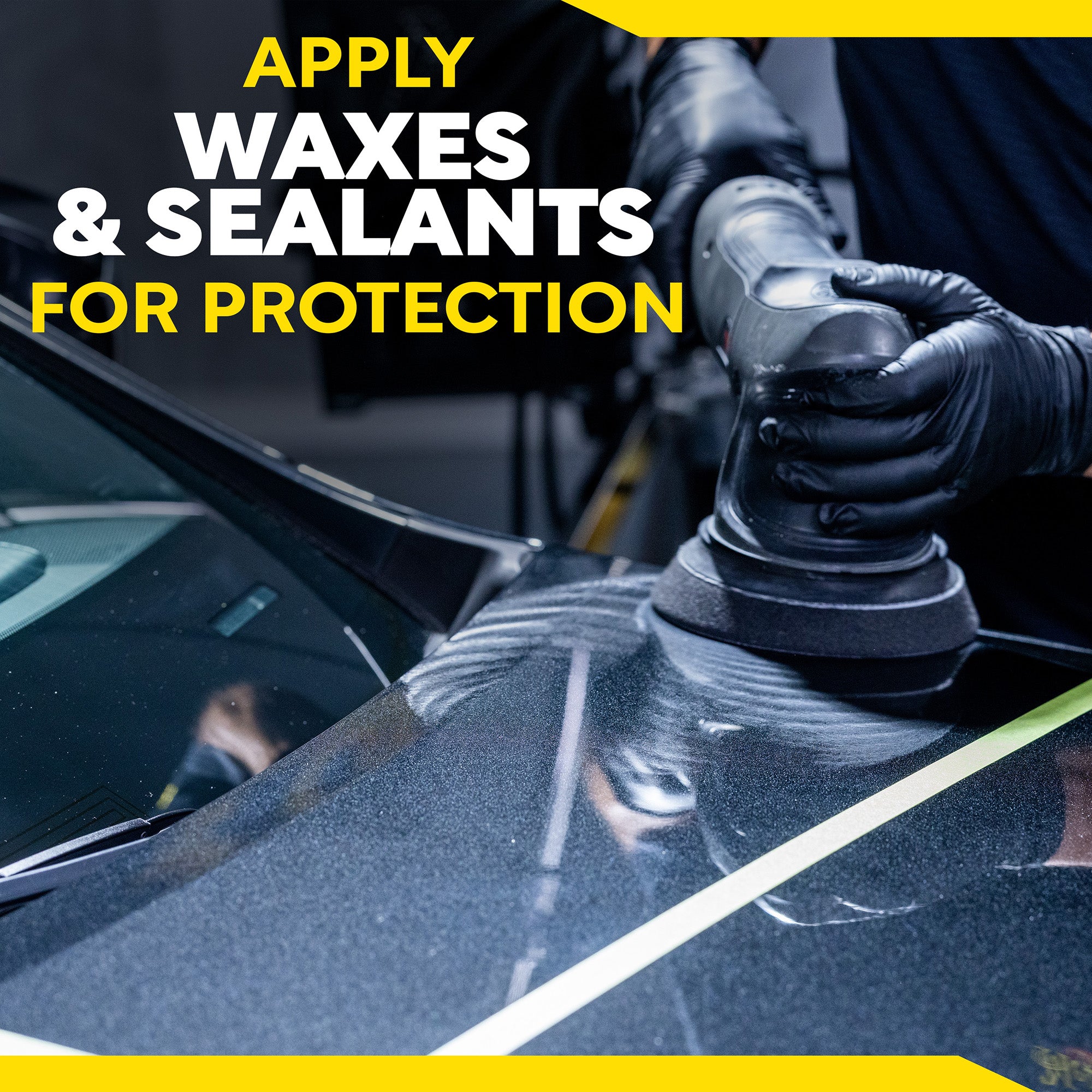 Meguiar's Professional Foam Finishing Pads, M5FFP2 - 5", Black (2 pack)