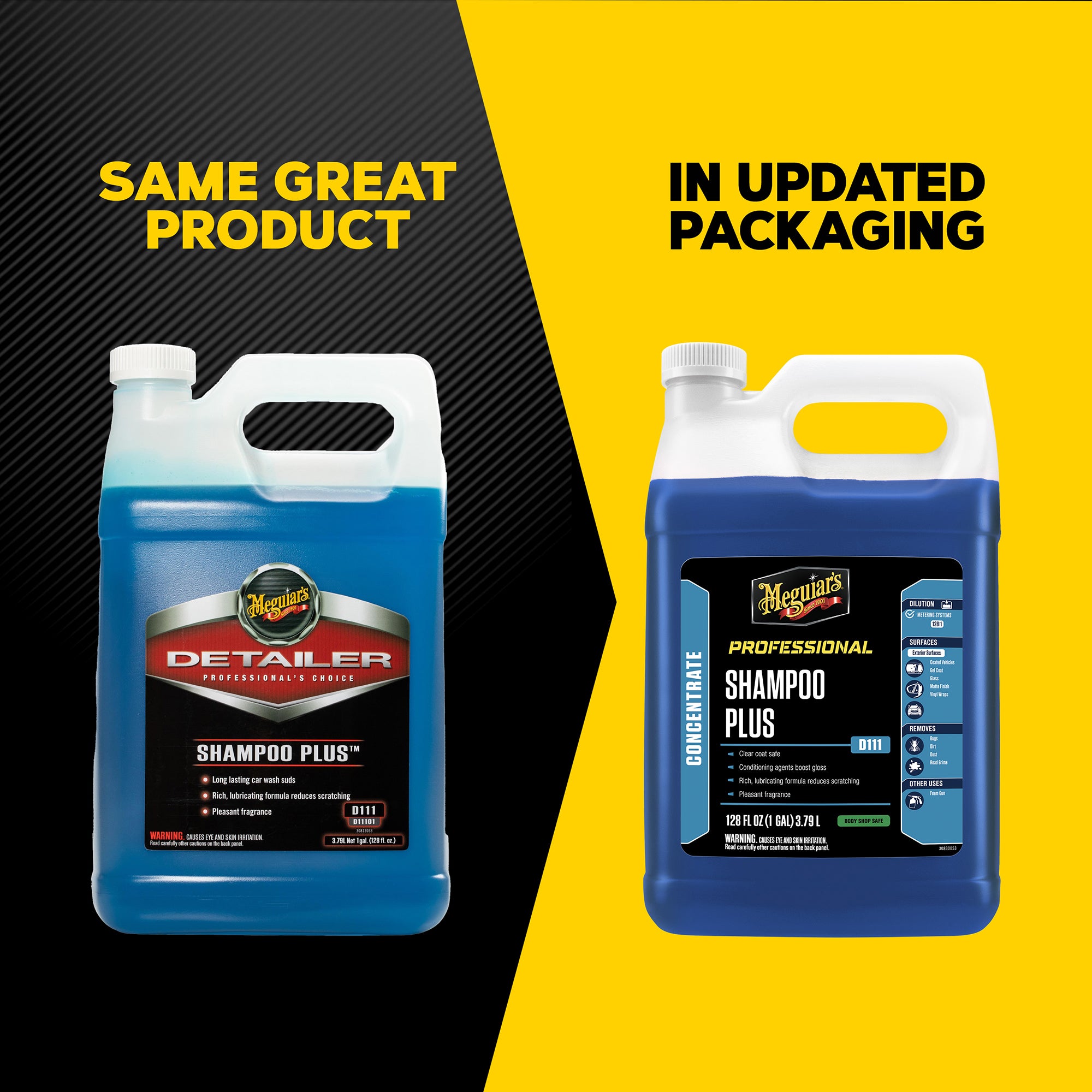 Meguiar's Shampoo Plus, D111 - 1 gal.