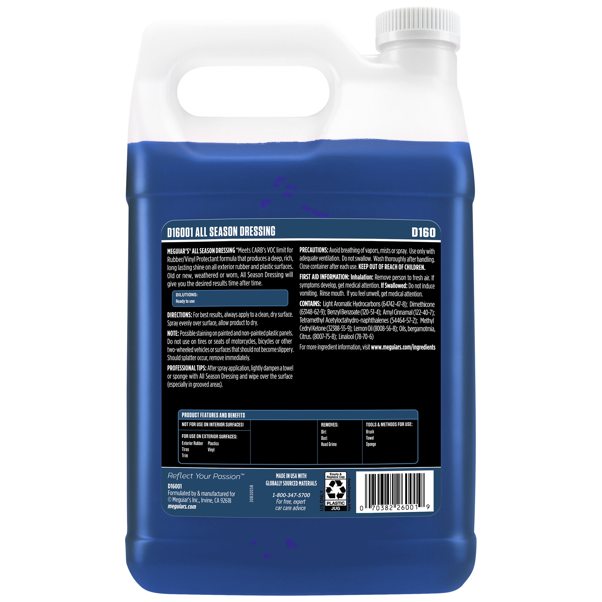 Meguiar's Shampoo Plus, D111 - 1 gal.