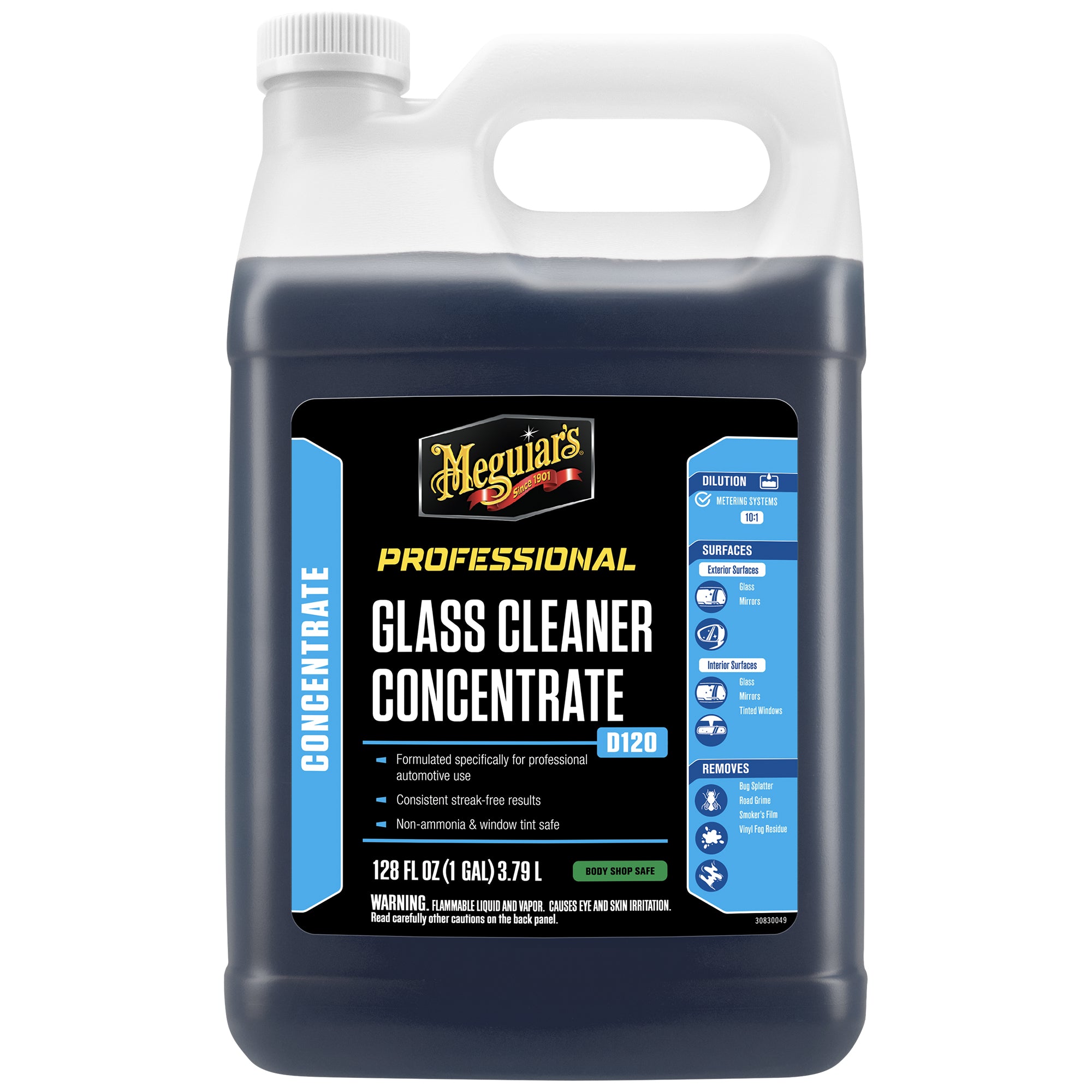 Meguiar's Glass Cleaner Concentrate, D120 - 1 gal.