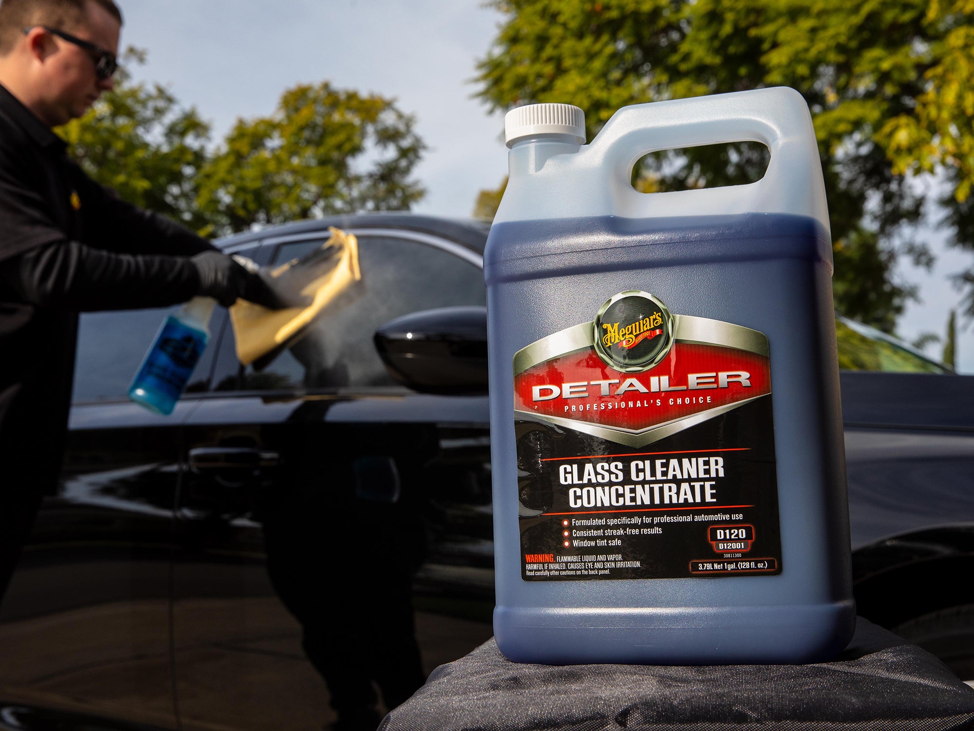 Meguiar's Glass Cleaner Concentrate, D120 - 1 gal.