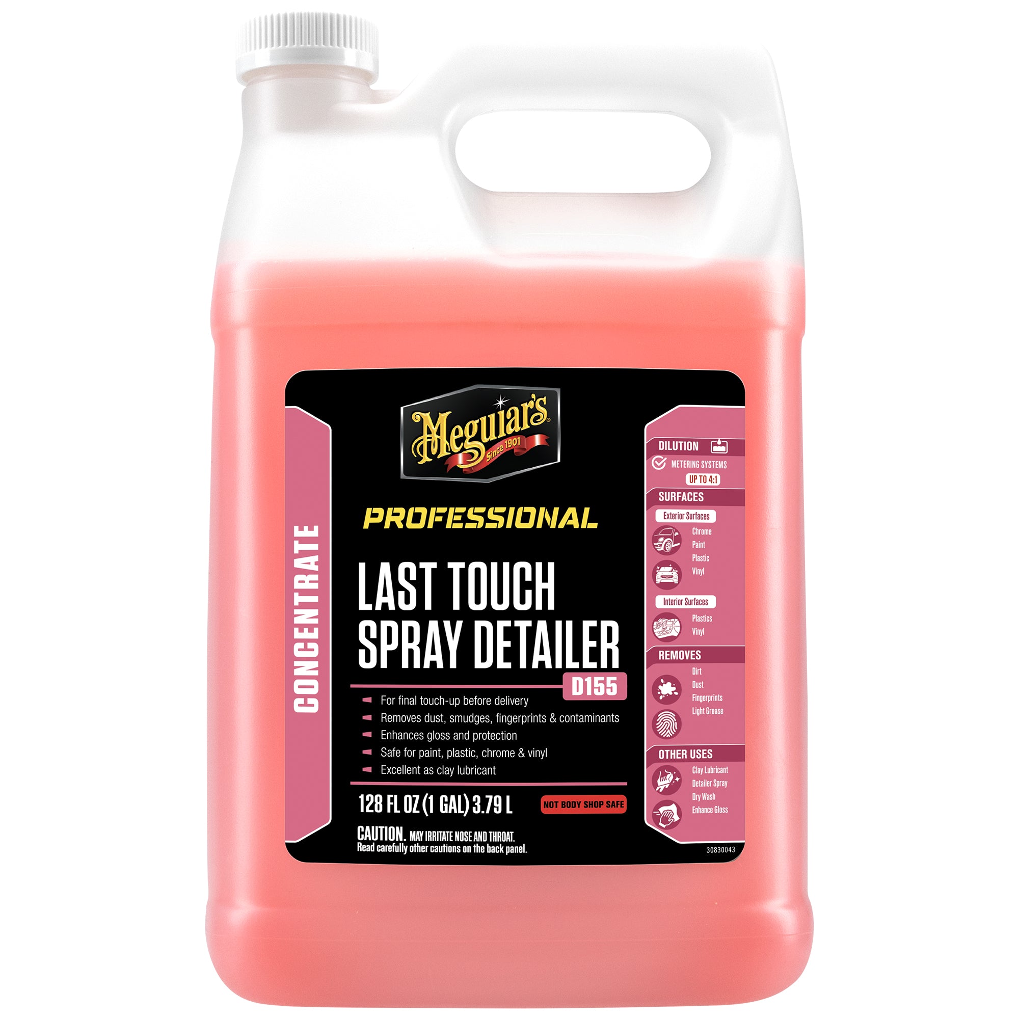 Meguiar's Last Touch Spray Detailer, D155 - 1 gal.