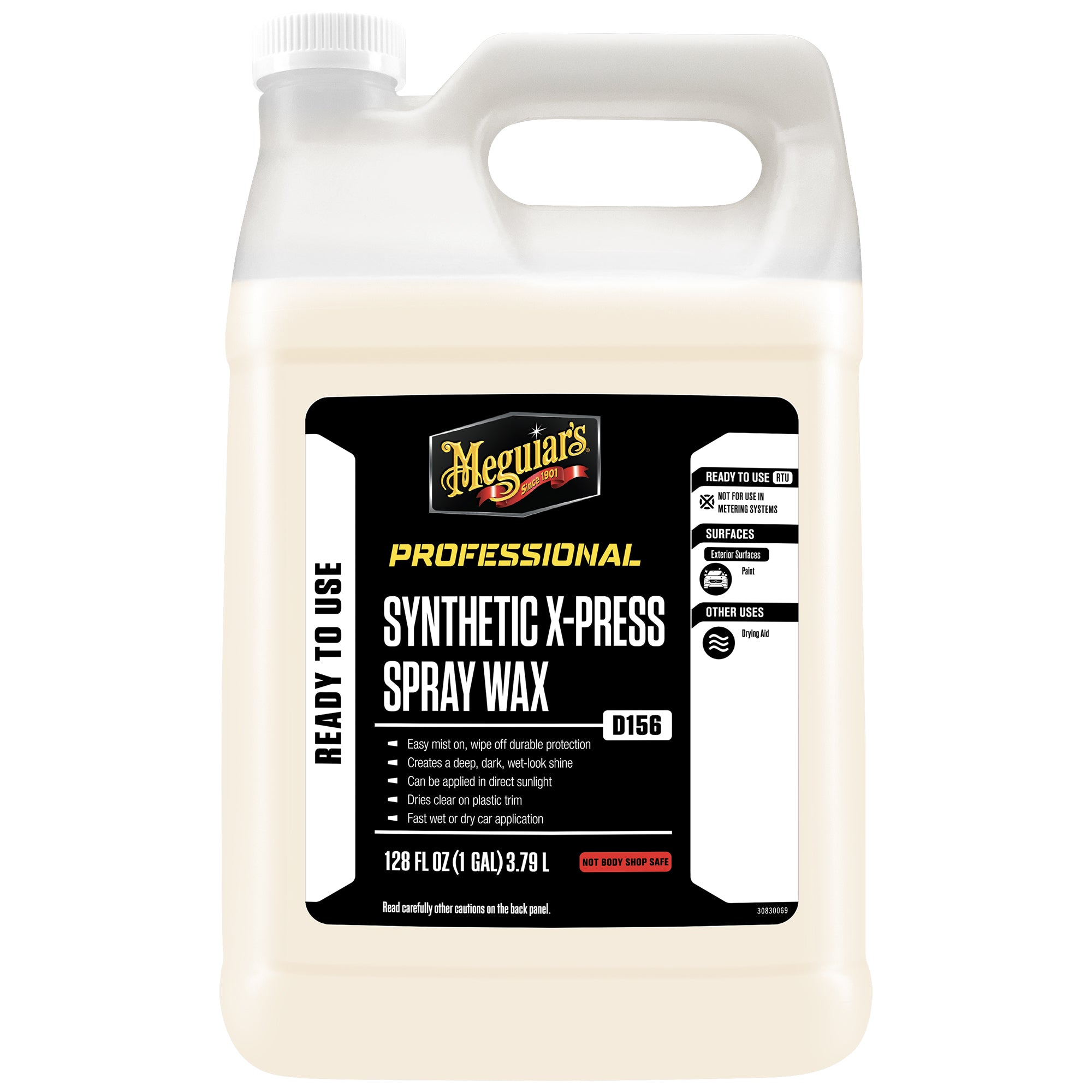 Meguiar's Synthetic X-Press Spray Wax, D156 - 1 gal.