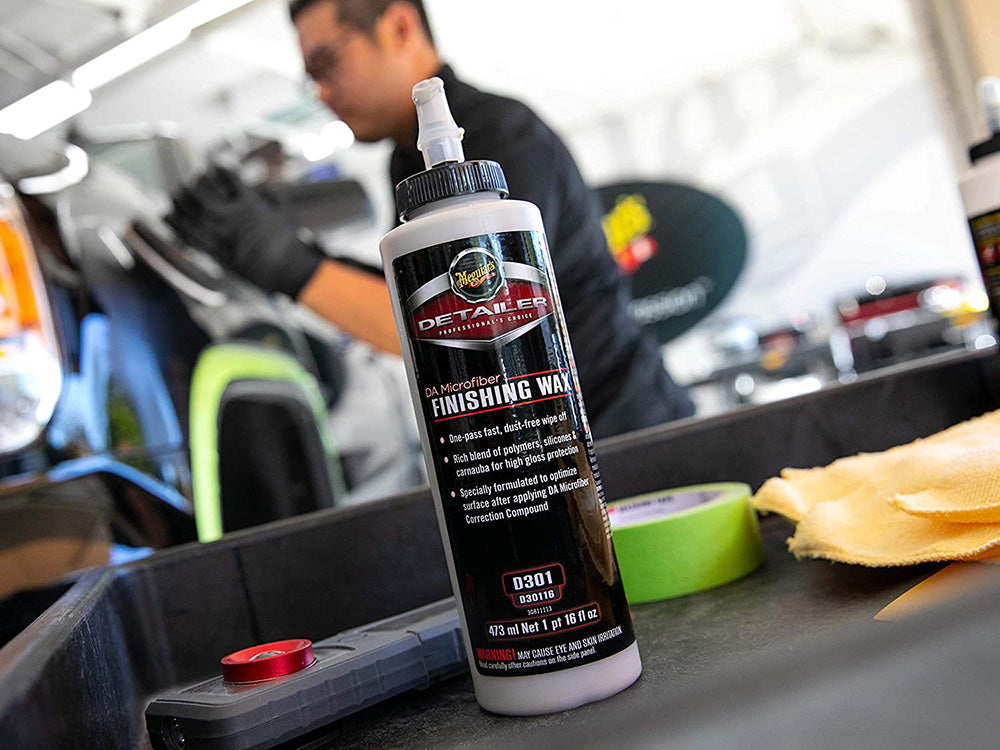 Meguiar's Microfiber Finishing Wax, D301 - 16 oz.