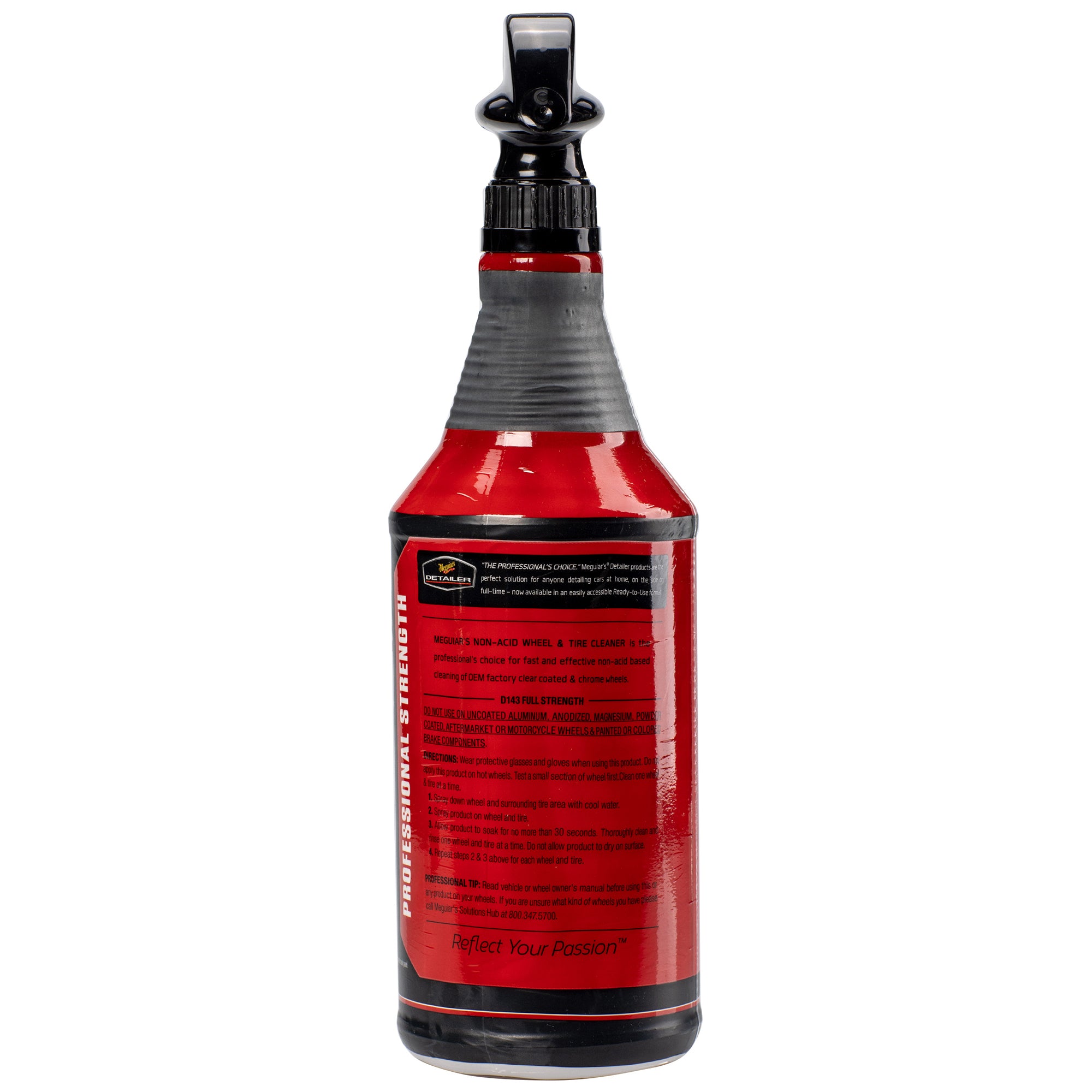 Meguiar's Non-Acid Wheel & Tire Cleaner, D143 - 32 oz.