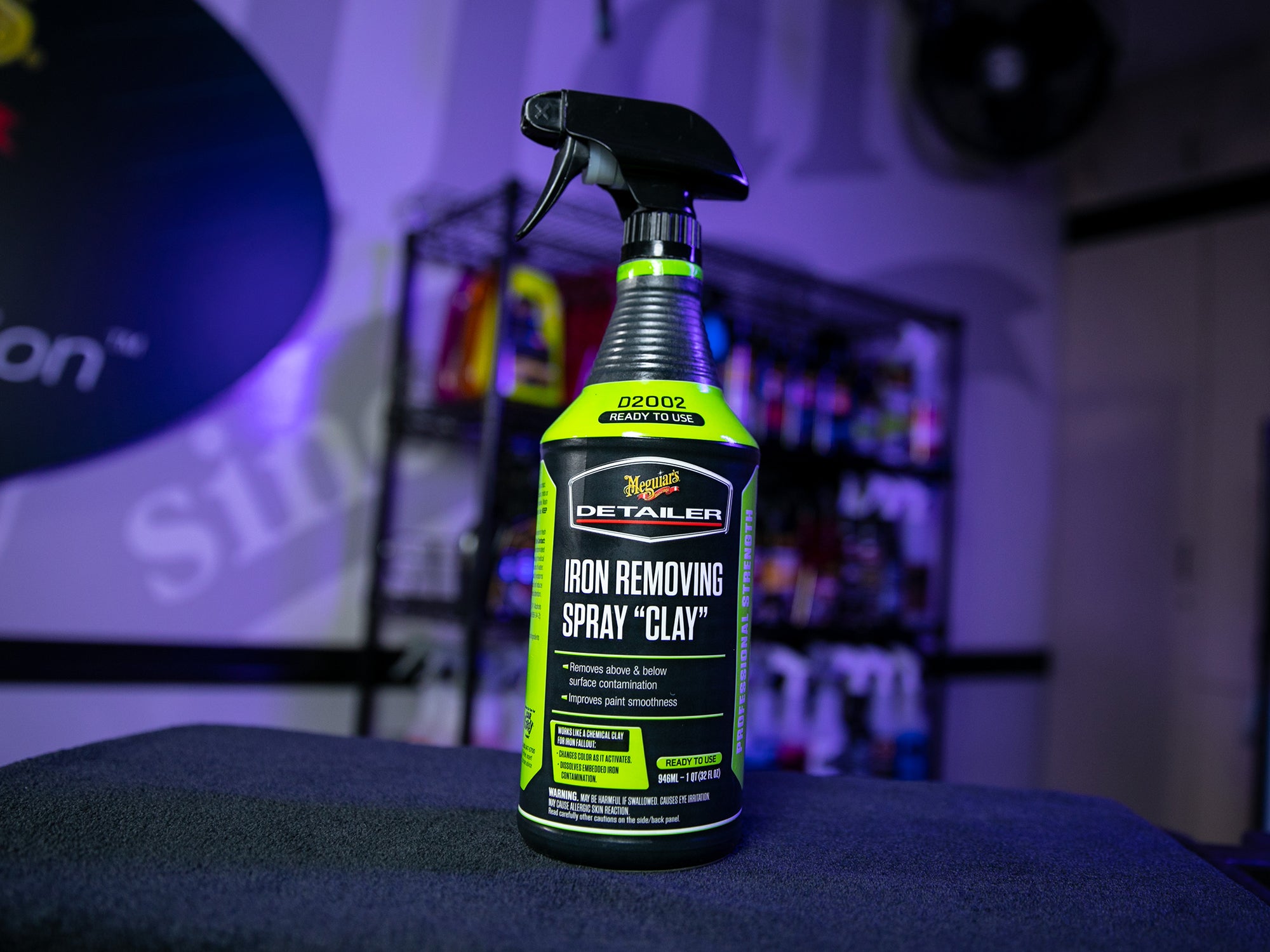 Meguiar's Iron Removing Spray "Clay", D2002 - 32 oz.
