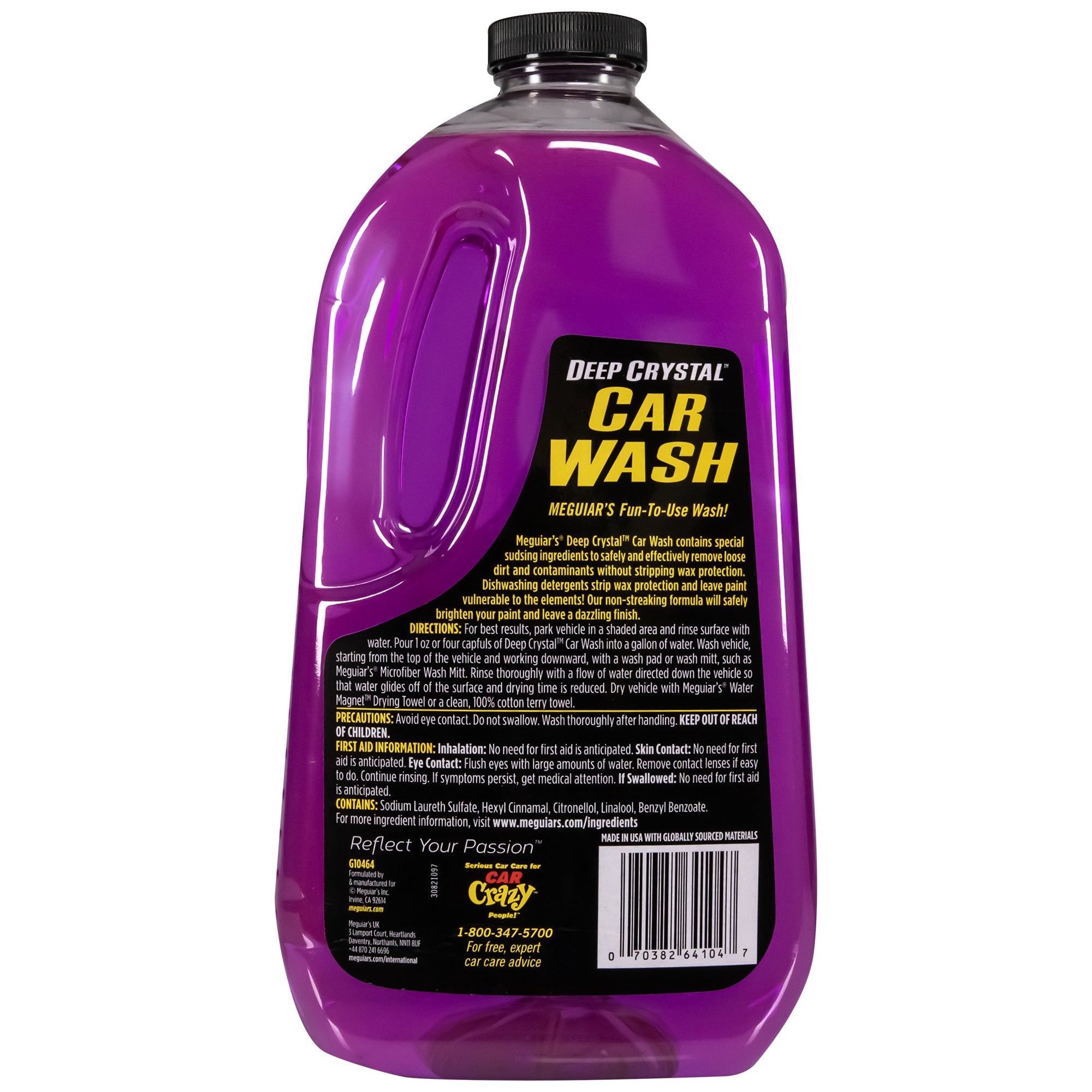 Meguiar's Deep Crystal Car Wash - 64 oz.
