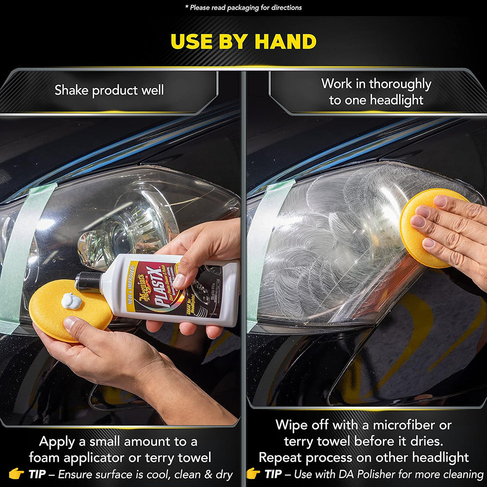 Meguiar's PlastX Clear Plastic Cleaner & Polish - 10 oz.