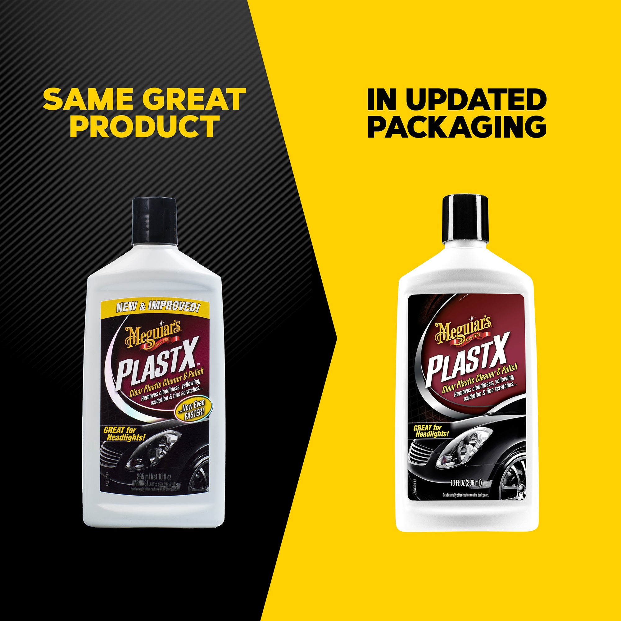 Meguiar's PlastX Clear Plastic Cleaner & Polish - 10 oz.