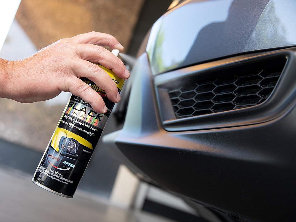 Meguiar's Ultimate Black Plastic Restorer - 10 oz. aerosol