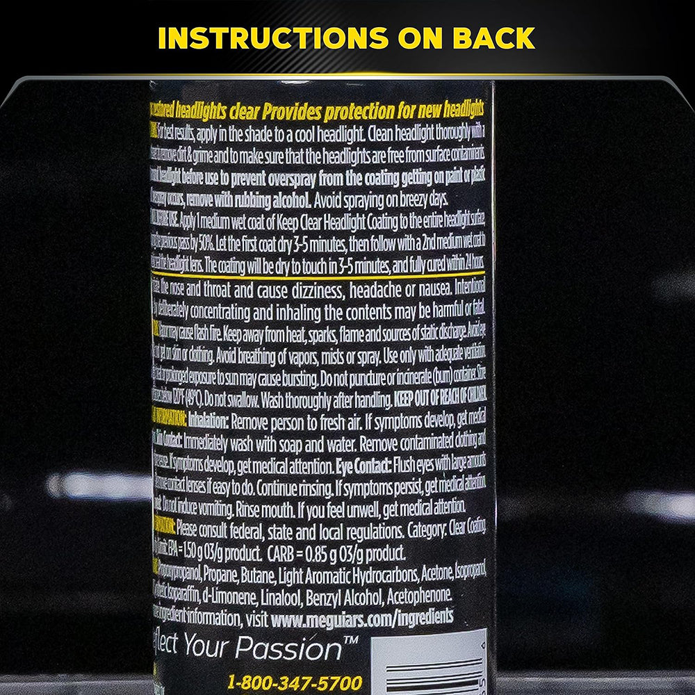Meguiar's Keep Clear Headlight Coating - 4 oz.