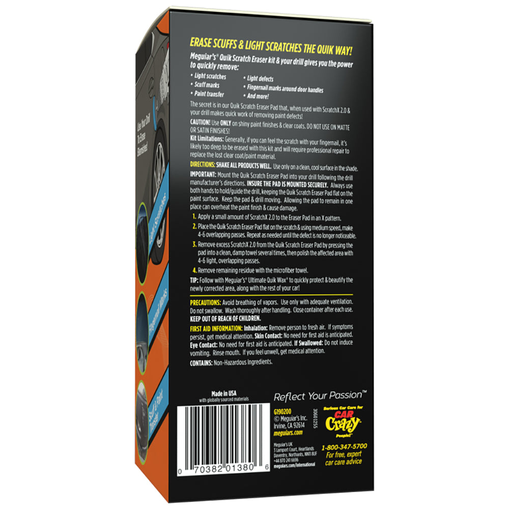 Meguiar's Quik Scratch Eraser Kit