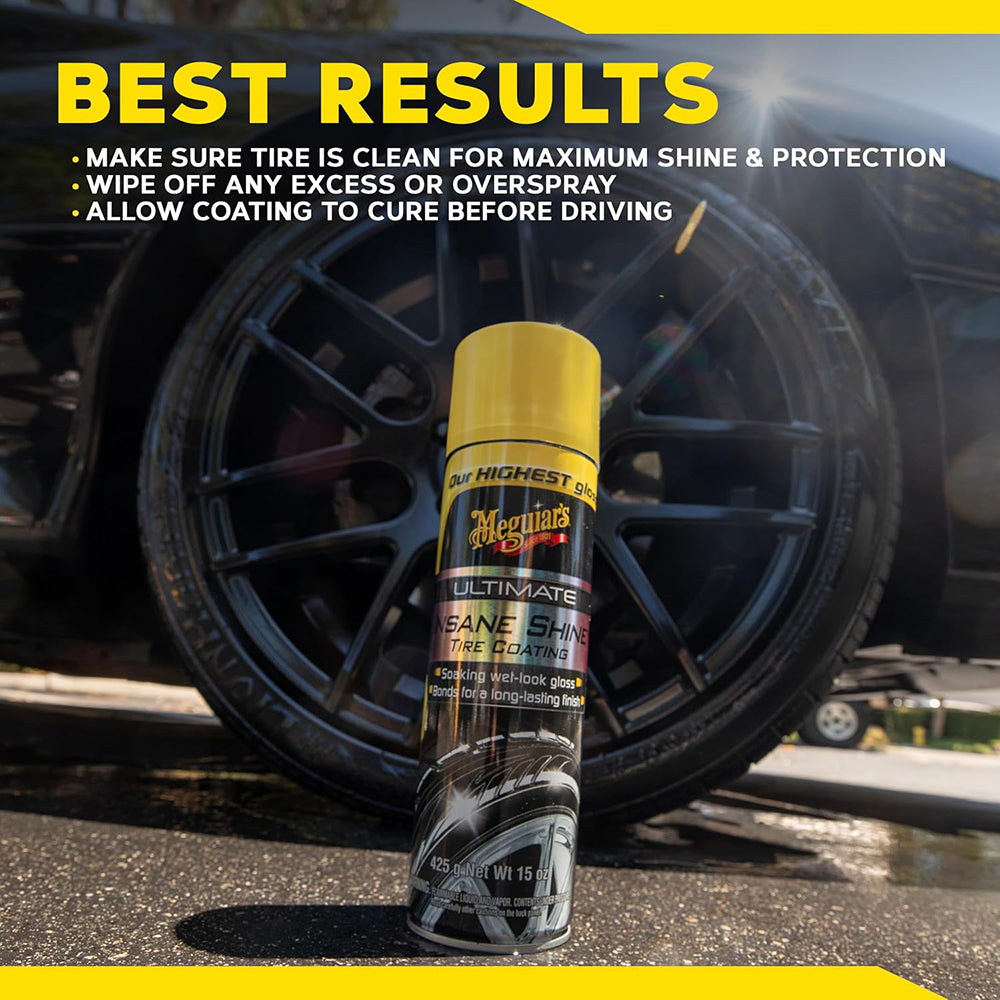 Meguiar's Ultimate Insane Shine Tire Coating - 15 oz.