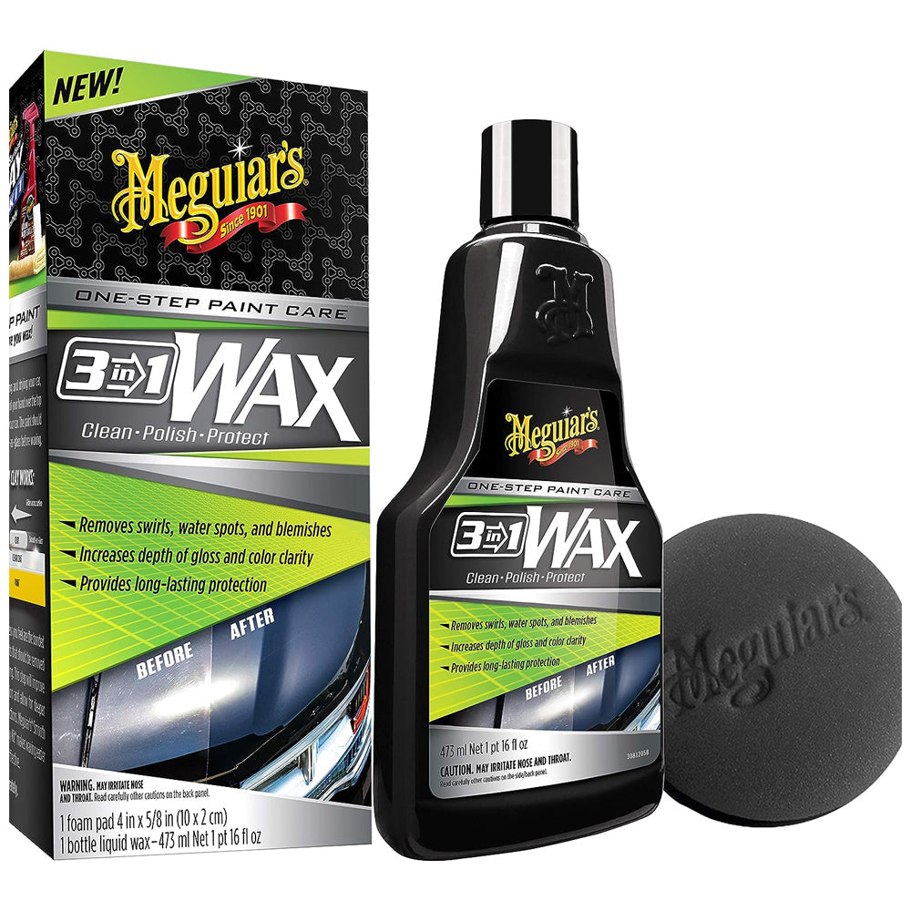 Meguiar's 3 in 1 Wax - 16 oz.