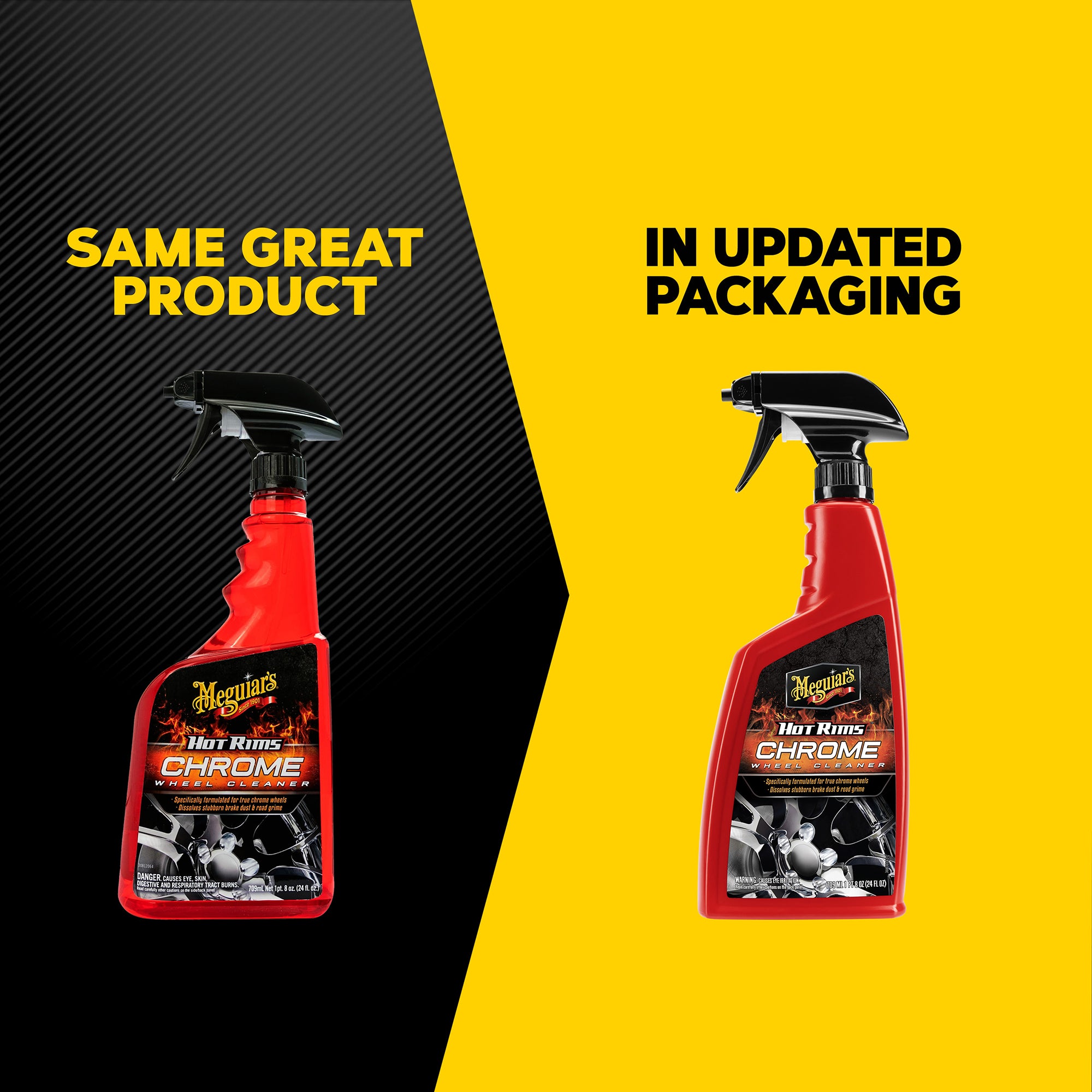 Meguiar's Hot Rims Chrome Wheel Cleaner - 24 oz.