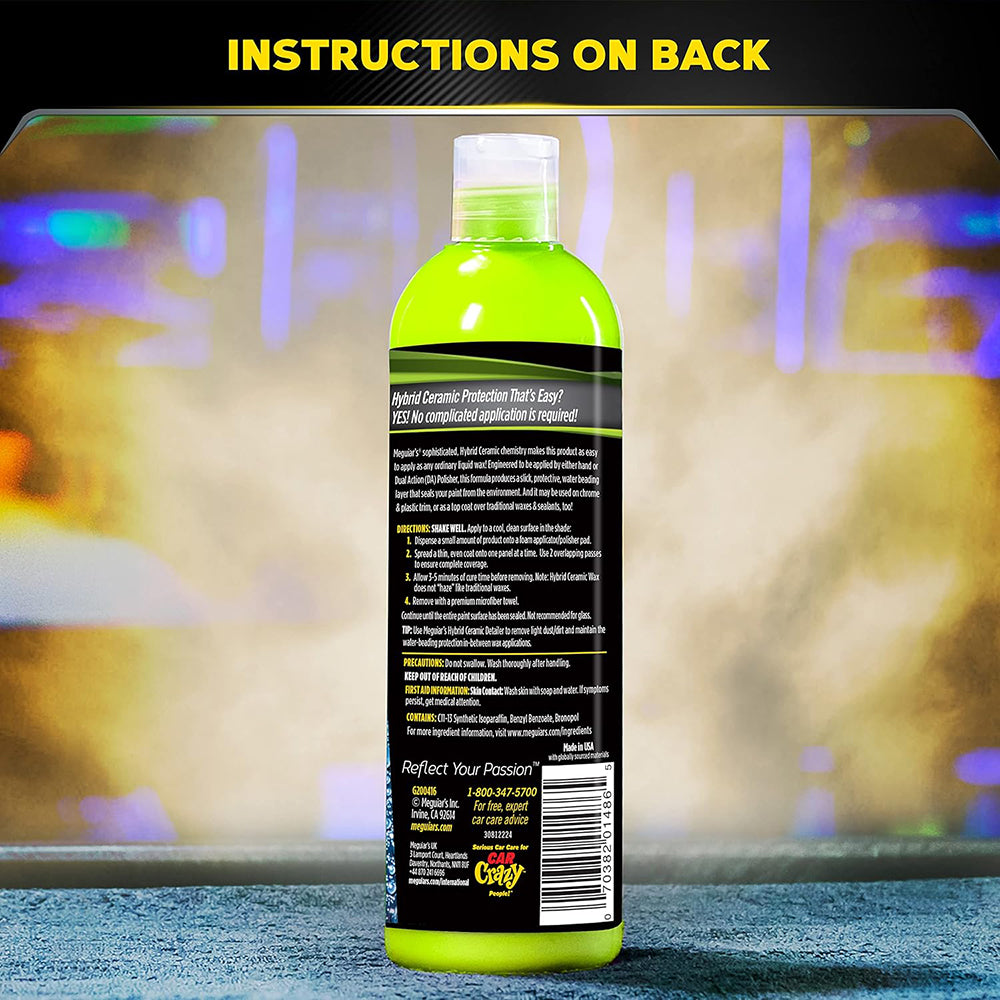 Meguiar's Hybrid Ceramic Liquid Wax - 16 oz.