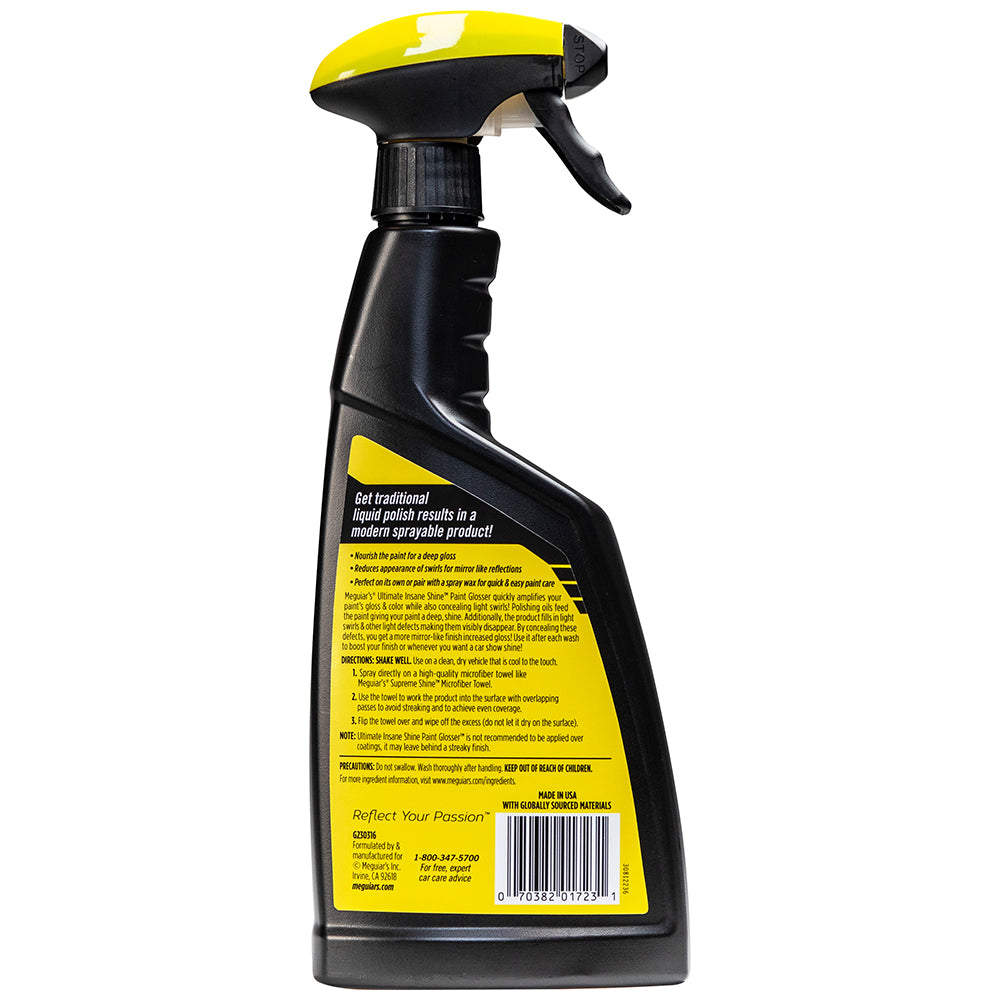 Meguiar's Ultimate Insane Shine Paint Glosser - 16 oz.