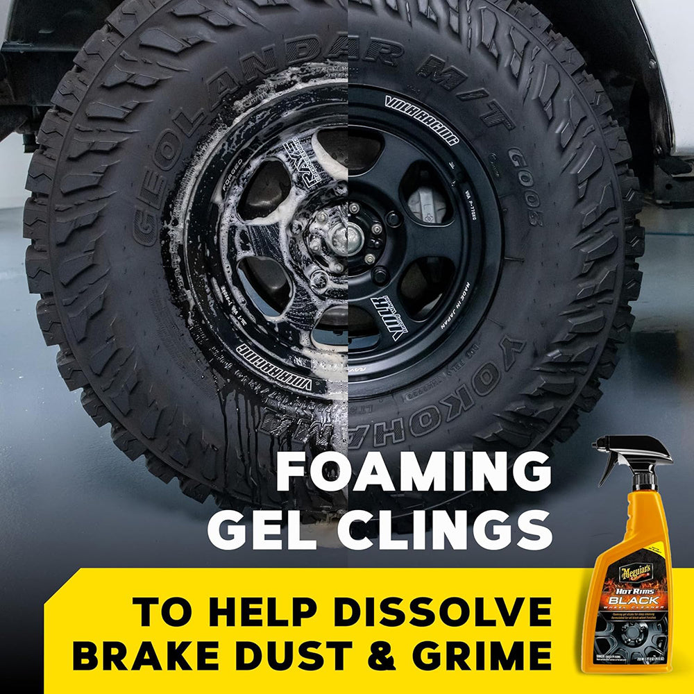 Meguiar's Hot Rims Black Wheel Cleaner - 24 oz.